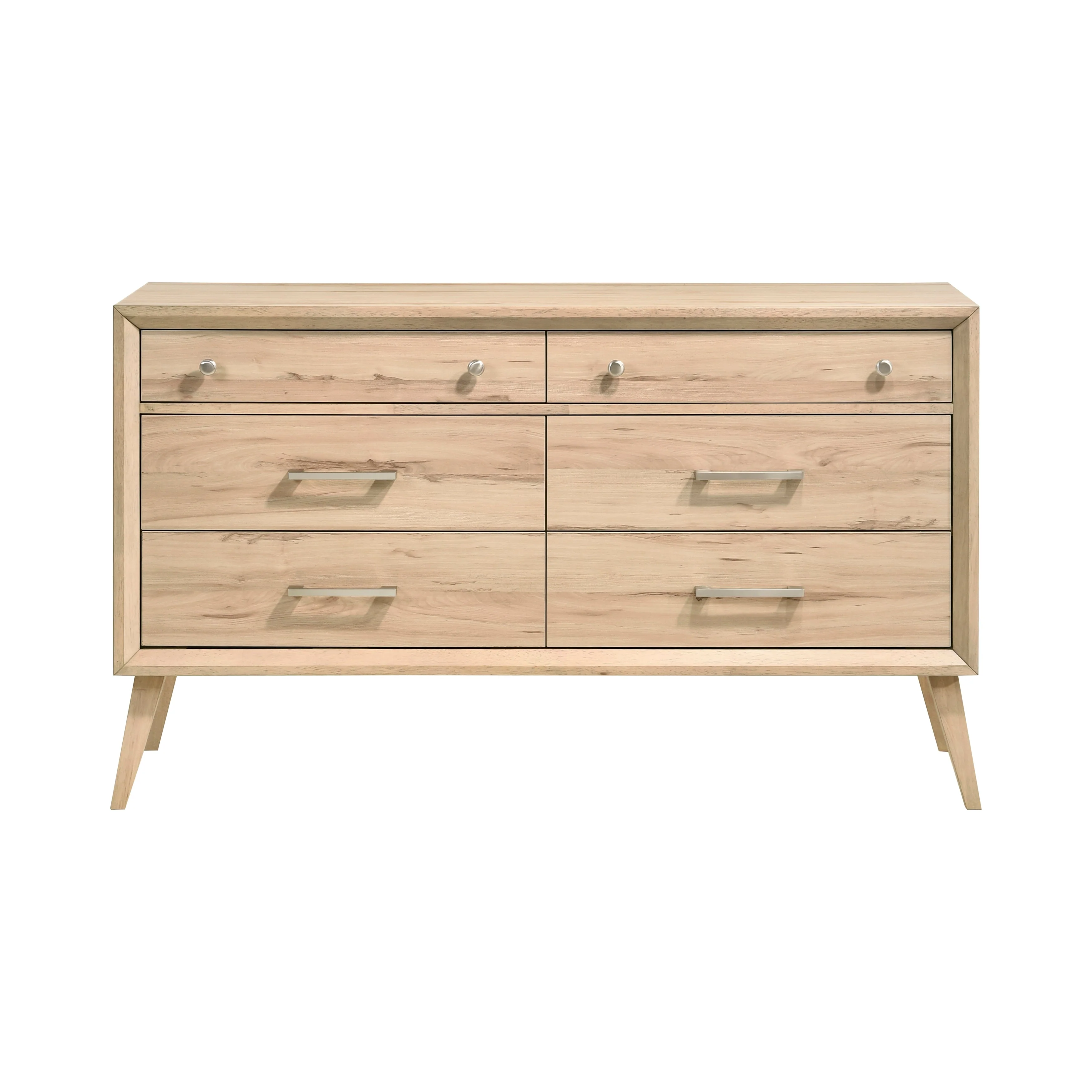 Marrin Natural Oak Panel Bedroom Set - Image 5