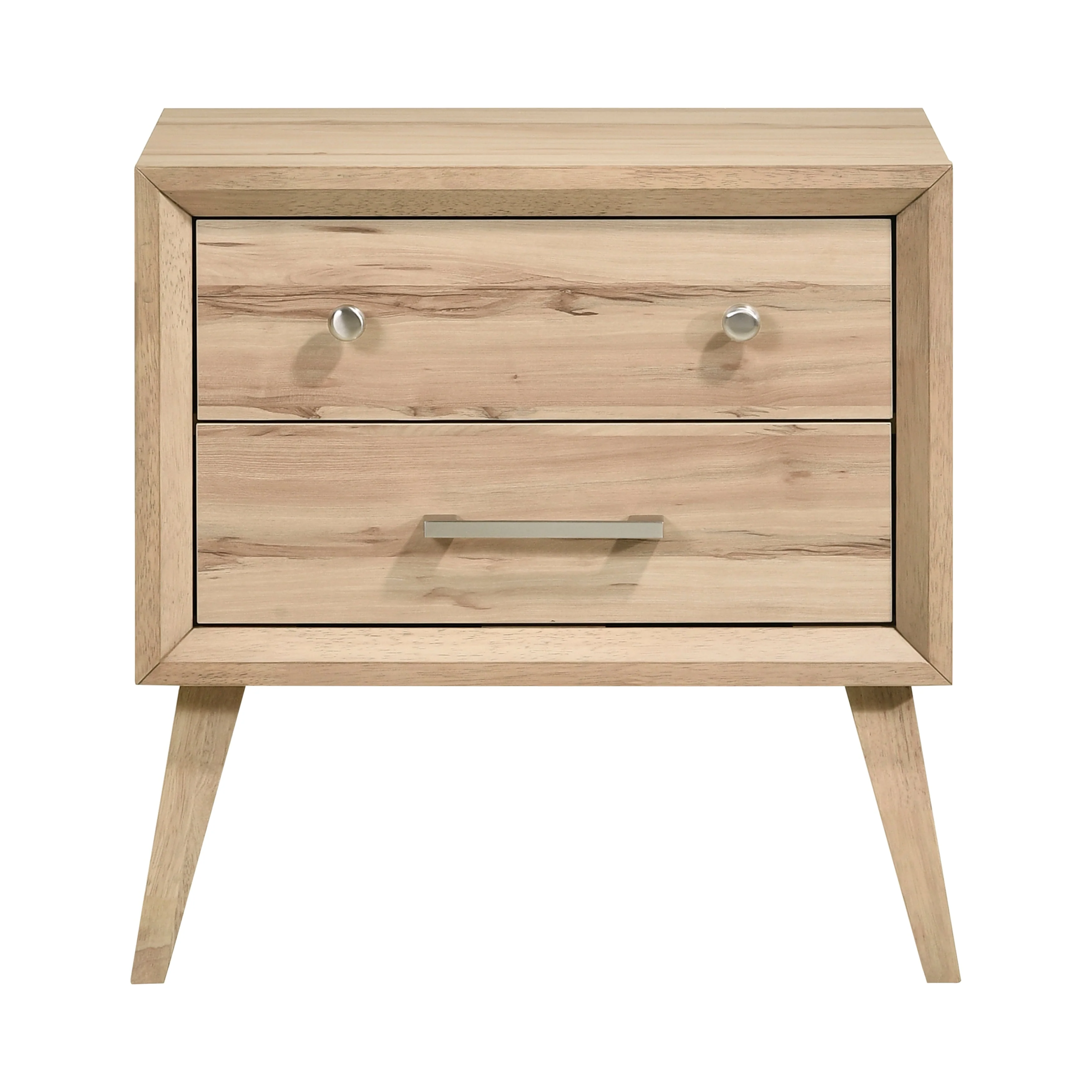 Marrin Natural Oak Panel Bedroom Set - Image 9