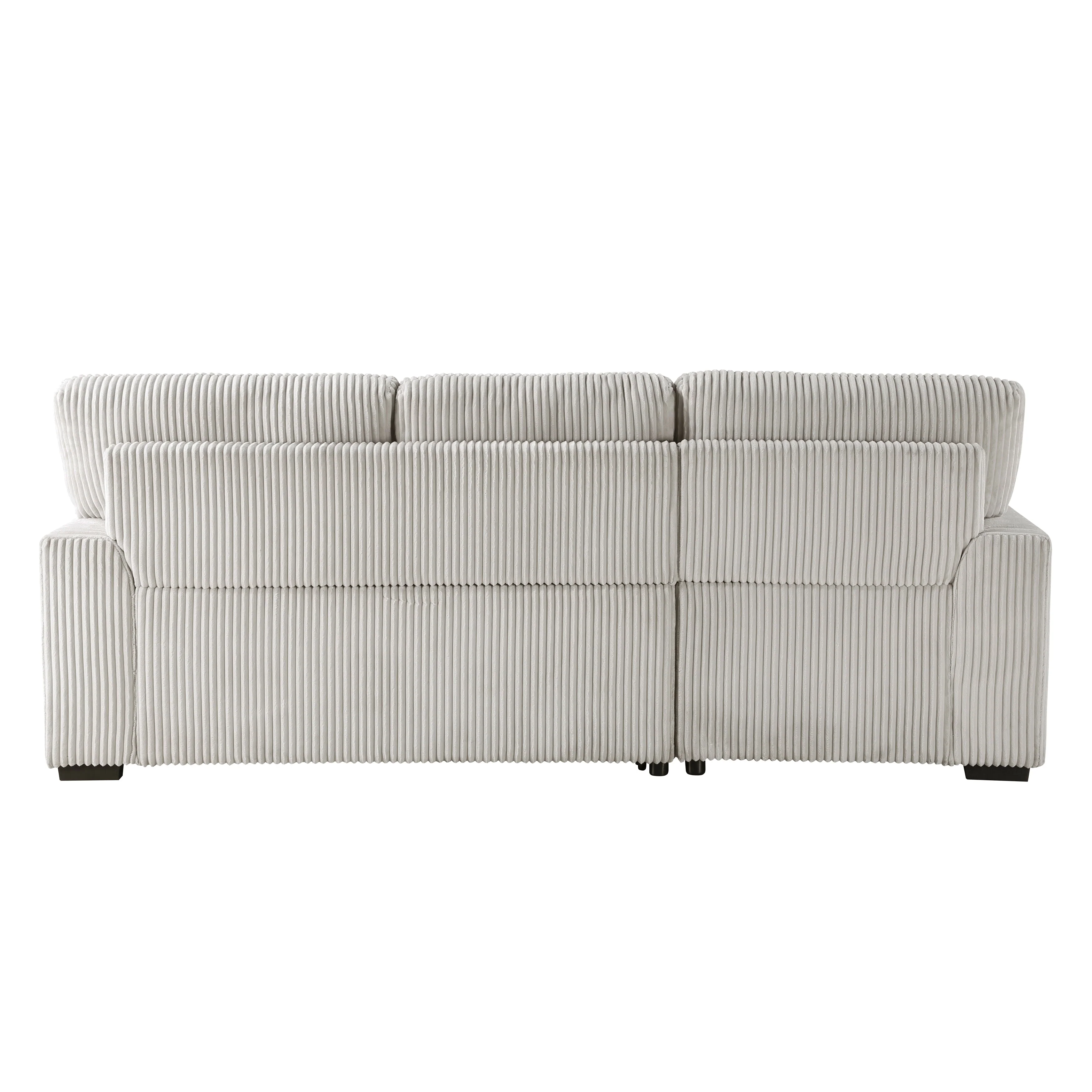 Marsh Gray 2-Piece Sectional with Left Chaise - Image 6