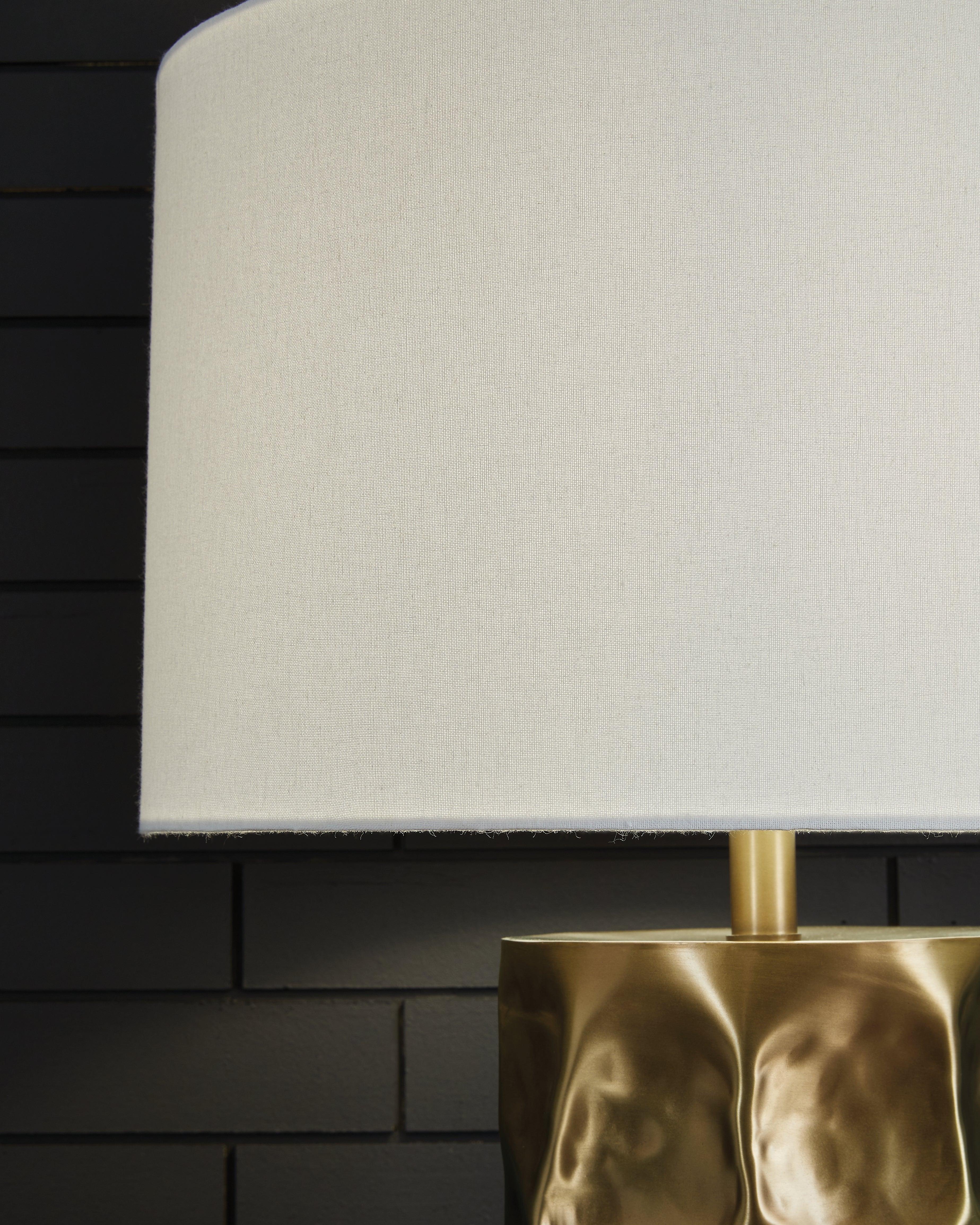 Marshawn Gold Finish Table Lamp - Image 2