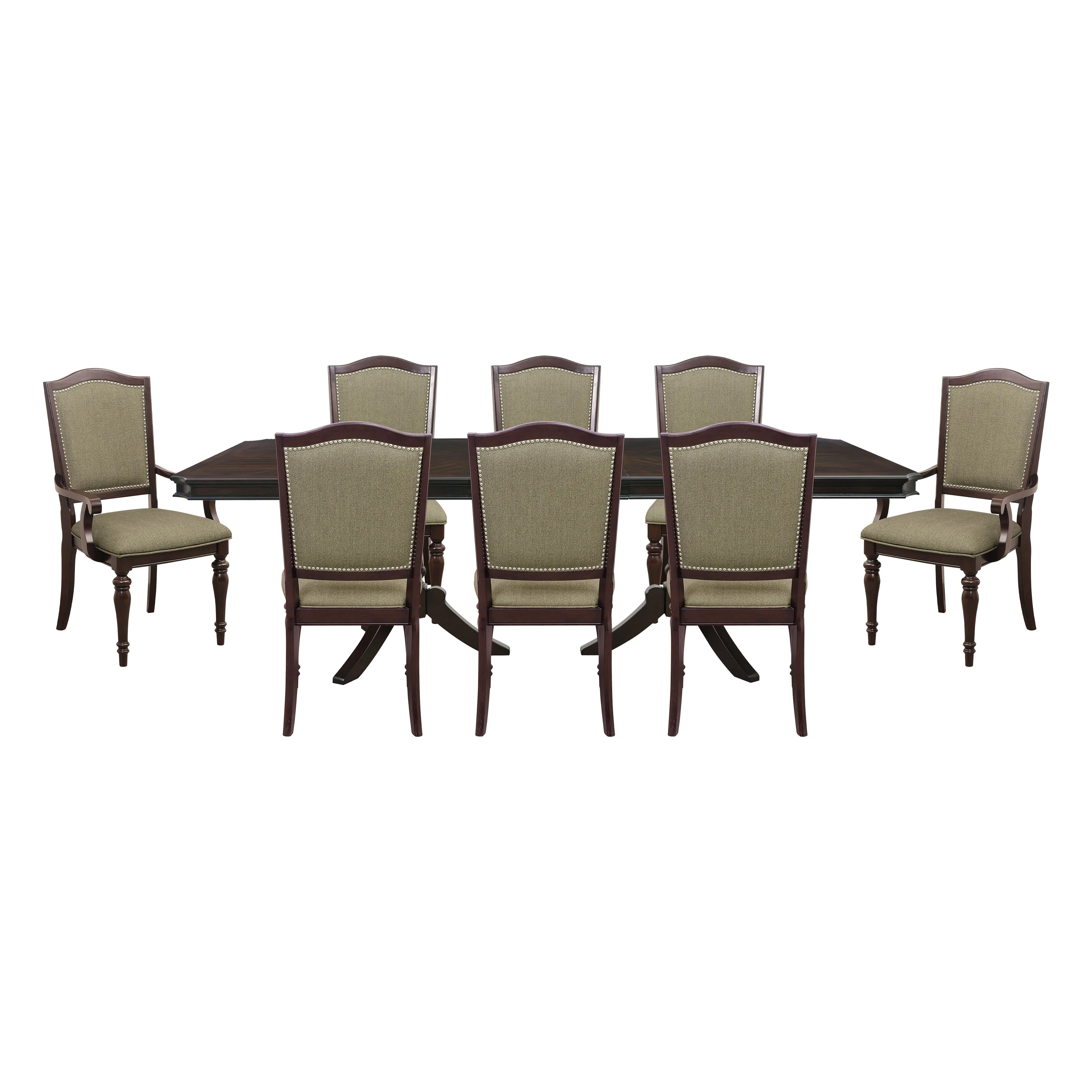 Marston Dark Cherry 96" Extendable Dining Room Set - Image 2