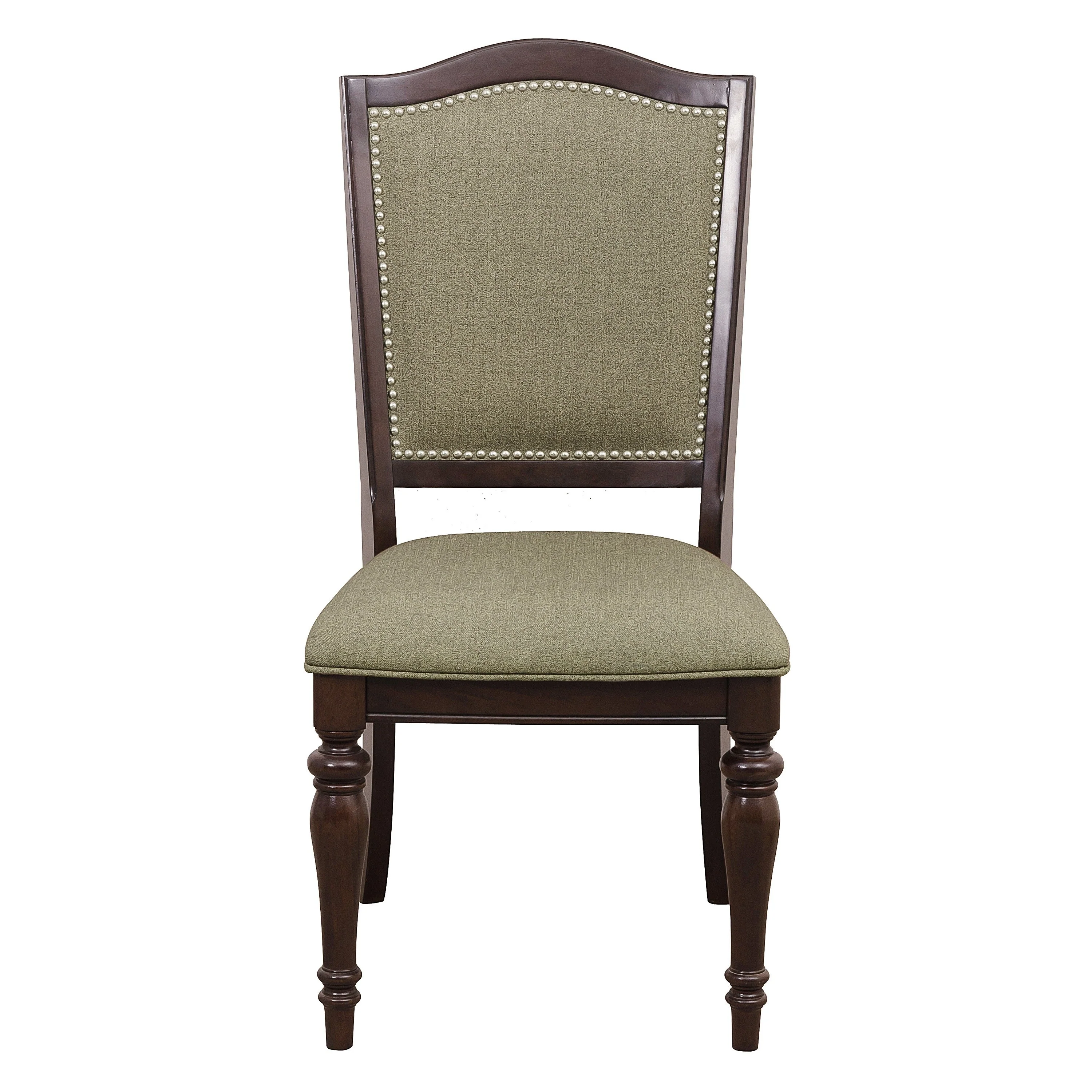 Marston Dark Cherry Natural Side Chair, Set of 2 - Image 3
