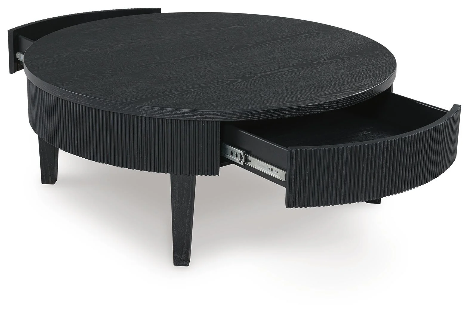 Marstream Black Coffee Table and End Table - Image 8