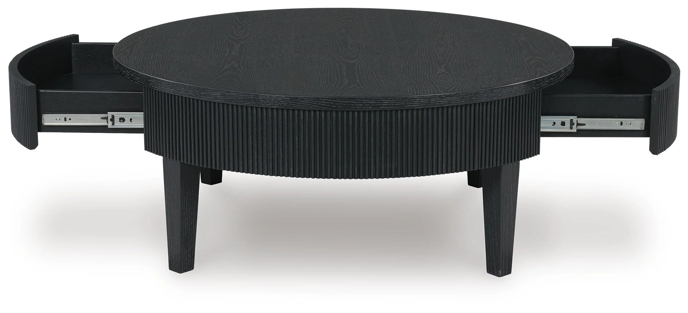 Marstream Black Coffee Table and End Table - Image 9