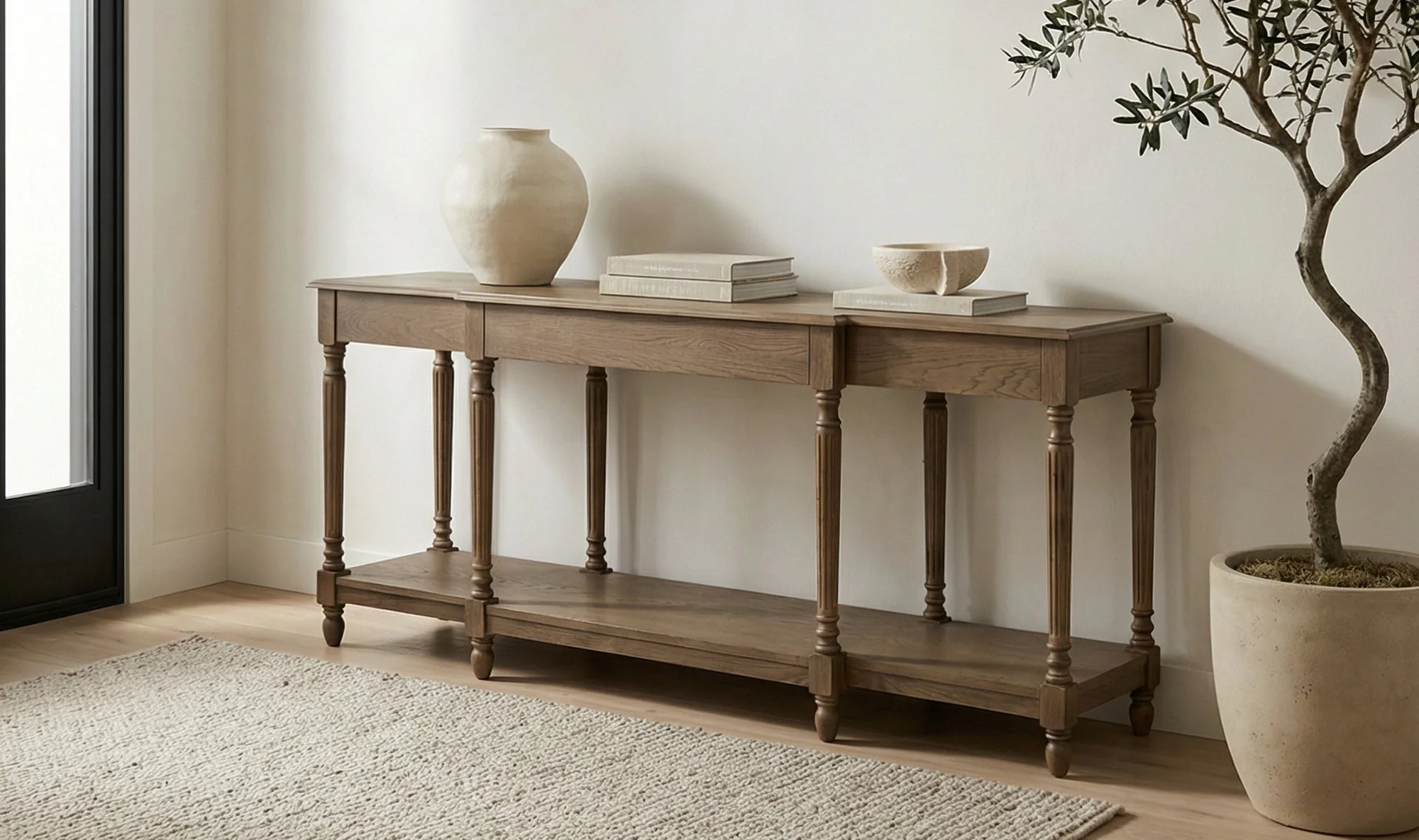 Martha Console Table Brown - Image 7
