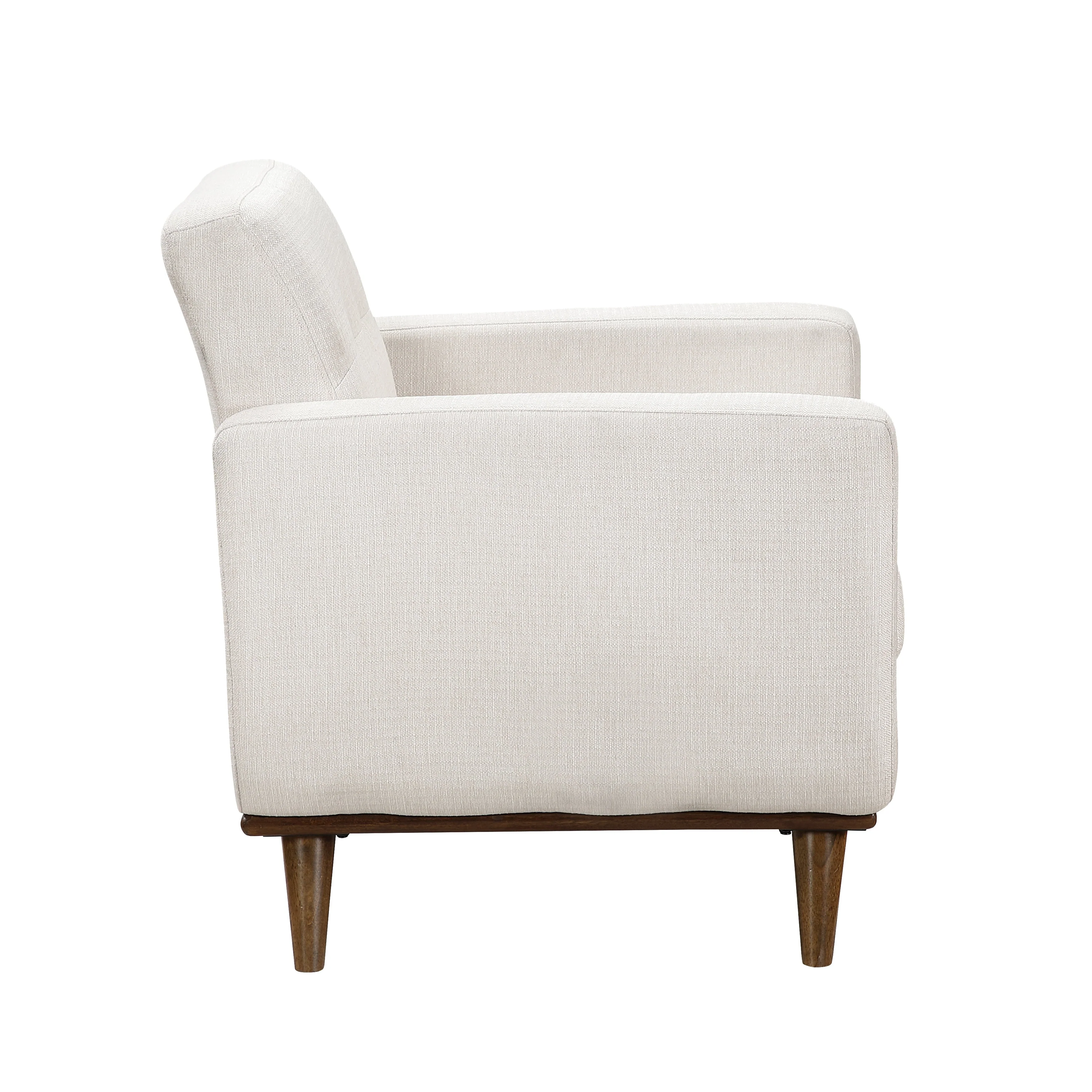 Martina Beige Accent Chair - Image 3