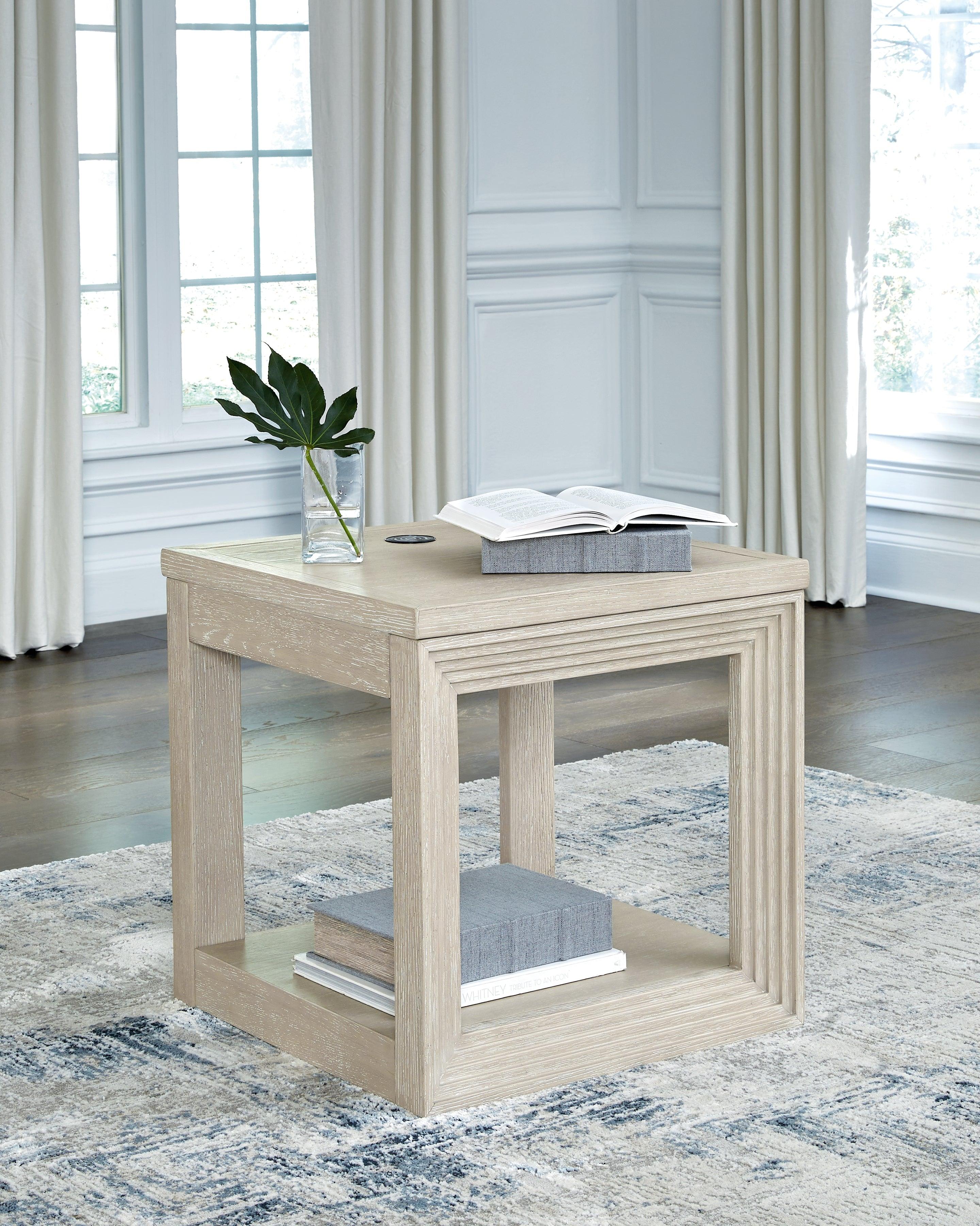 Marxhart Bisque End Table - Image 9