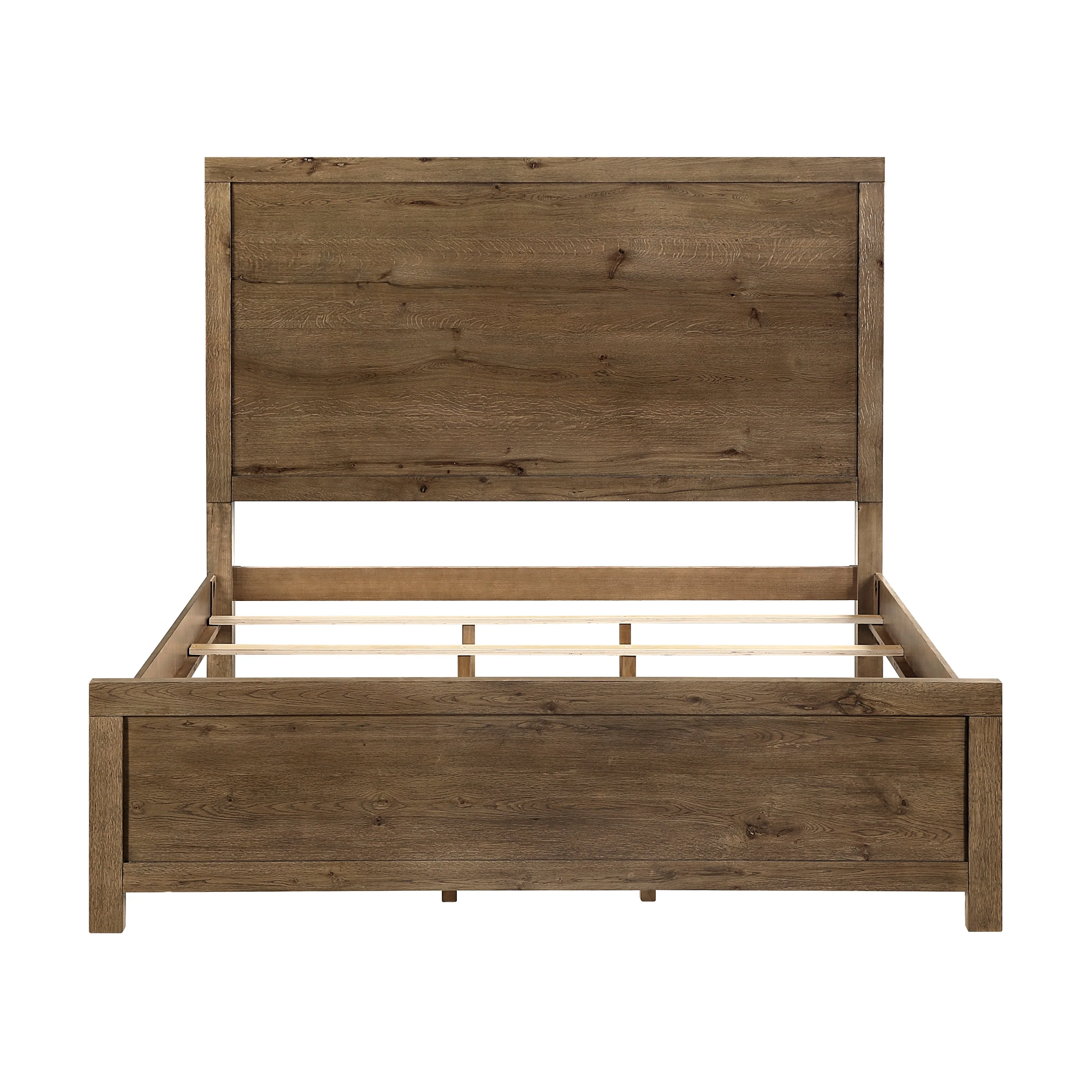 Matisse Brown California King Panel Bed - Image 2