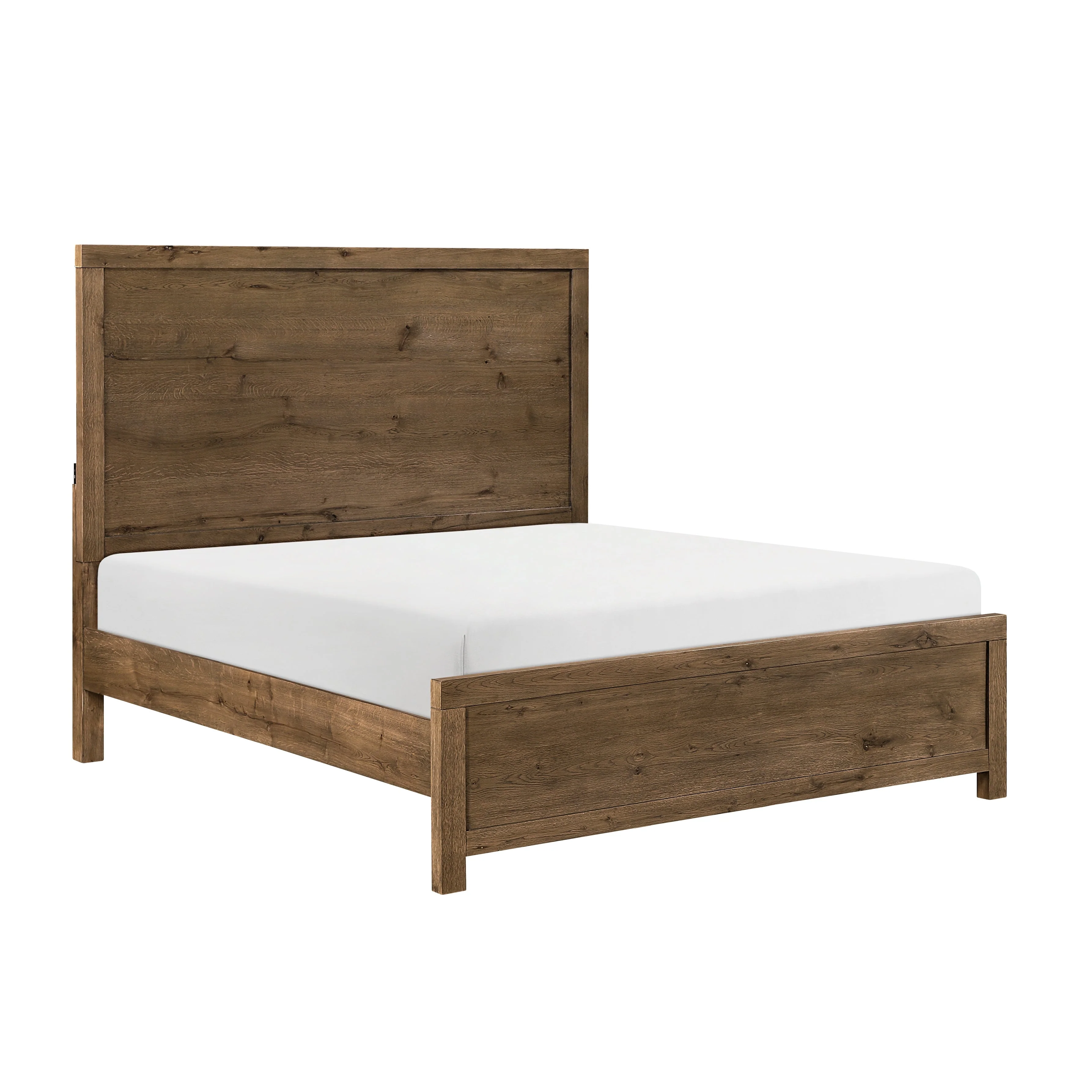 Matisse Brown King Panel Bed - Image 3