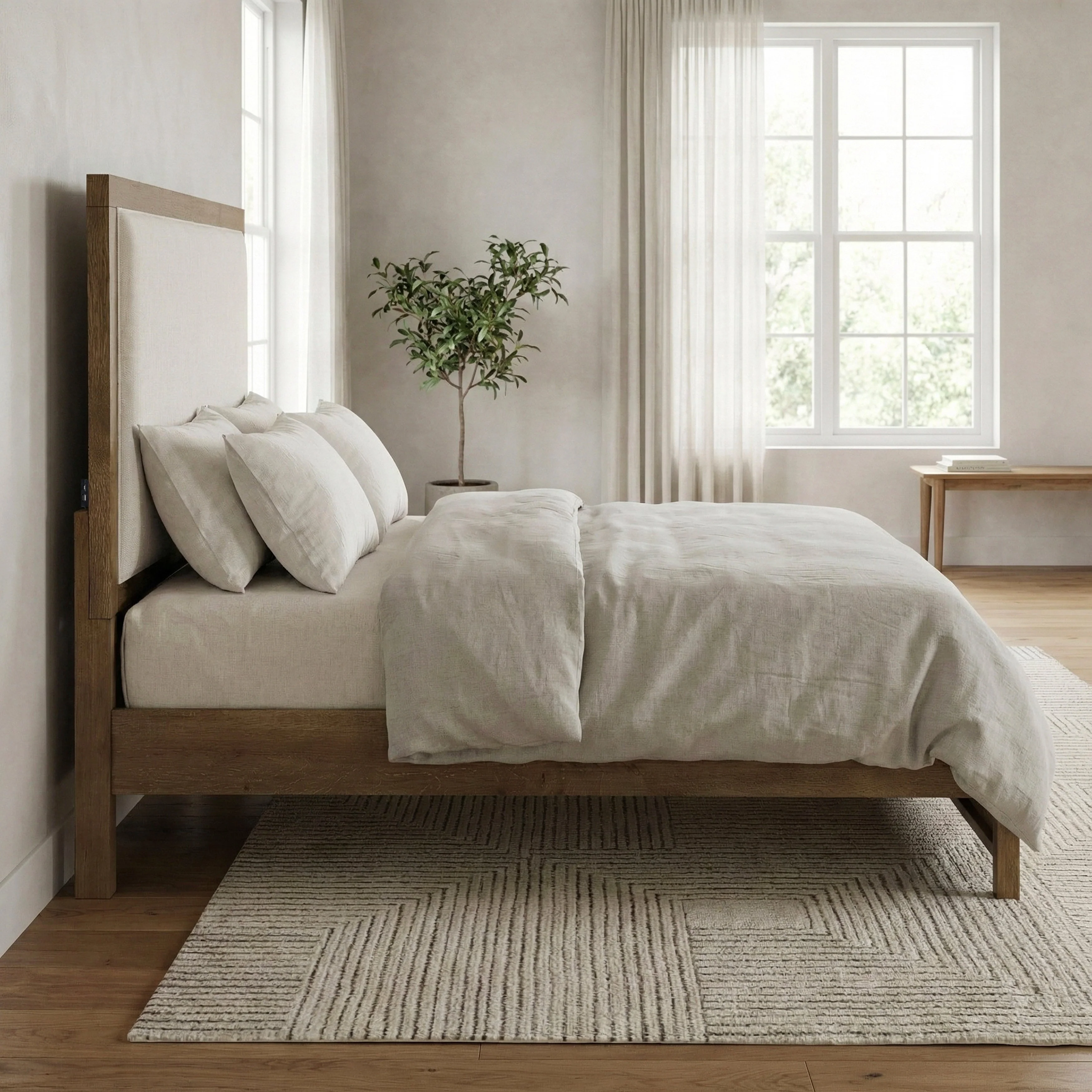 Matisse Brown Queen Panel Bed - Image 25