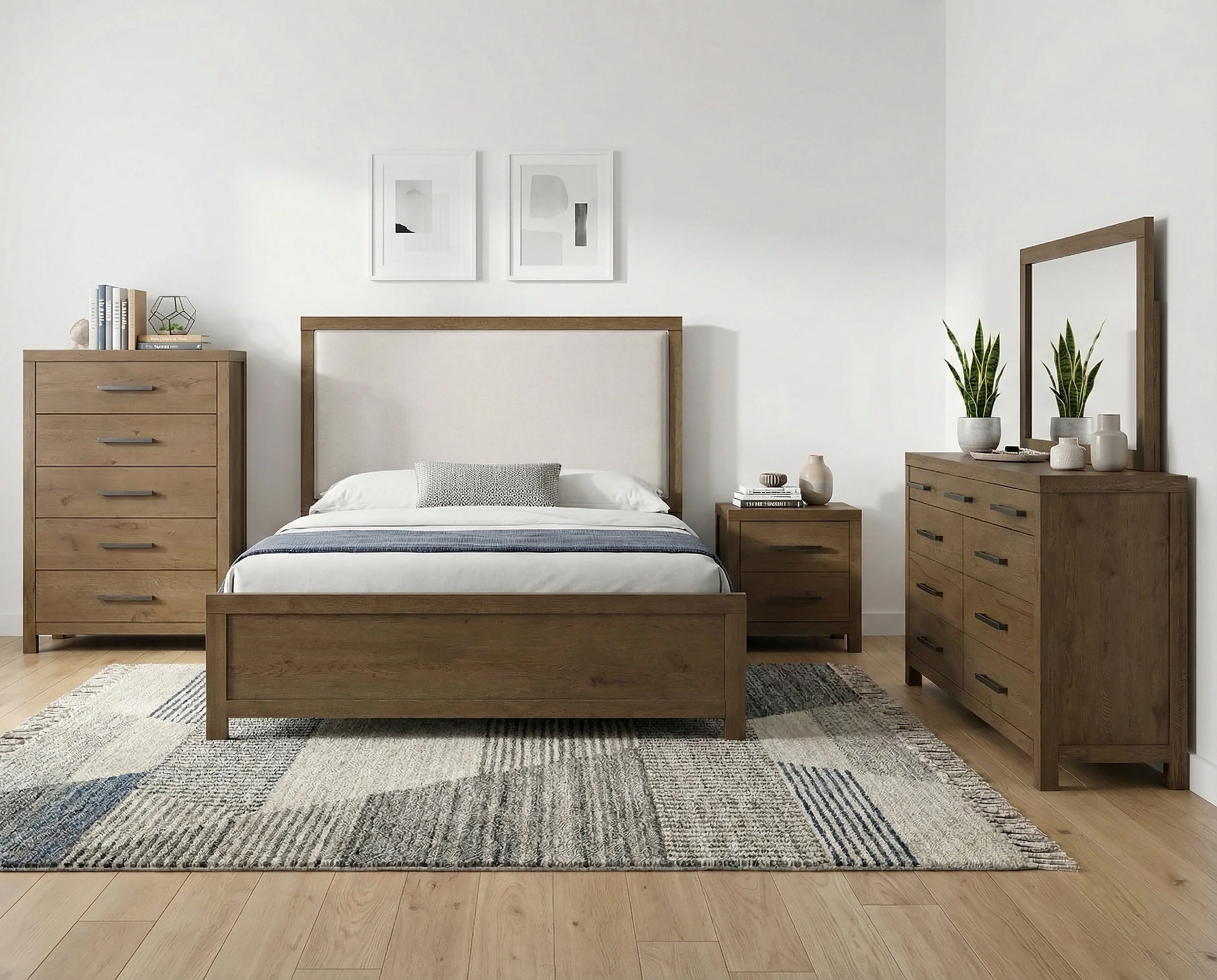 Matisse Brown Queen Panel Bed - Image 26