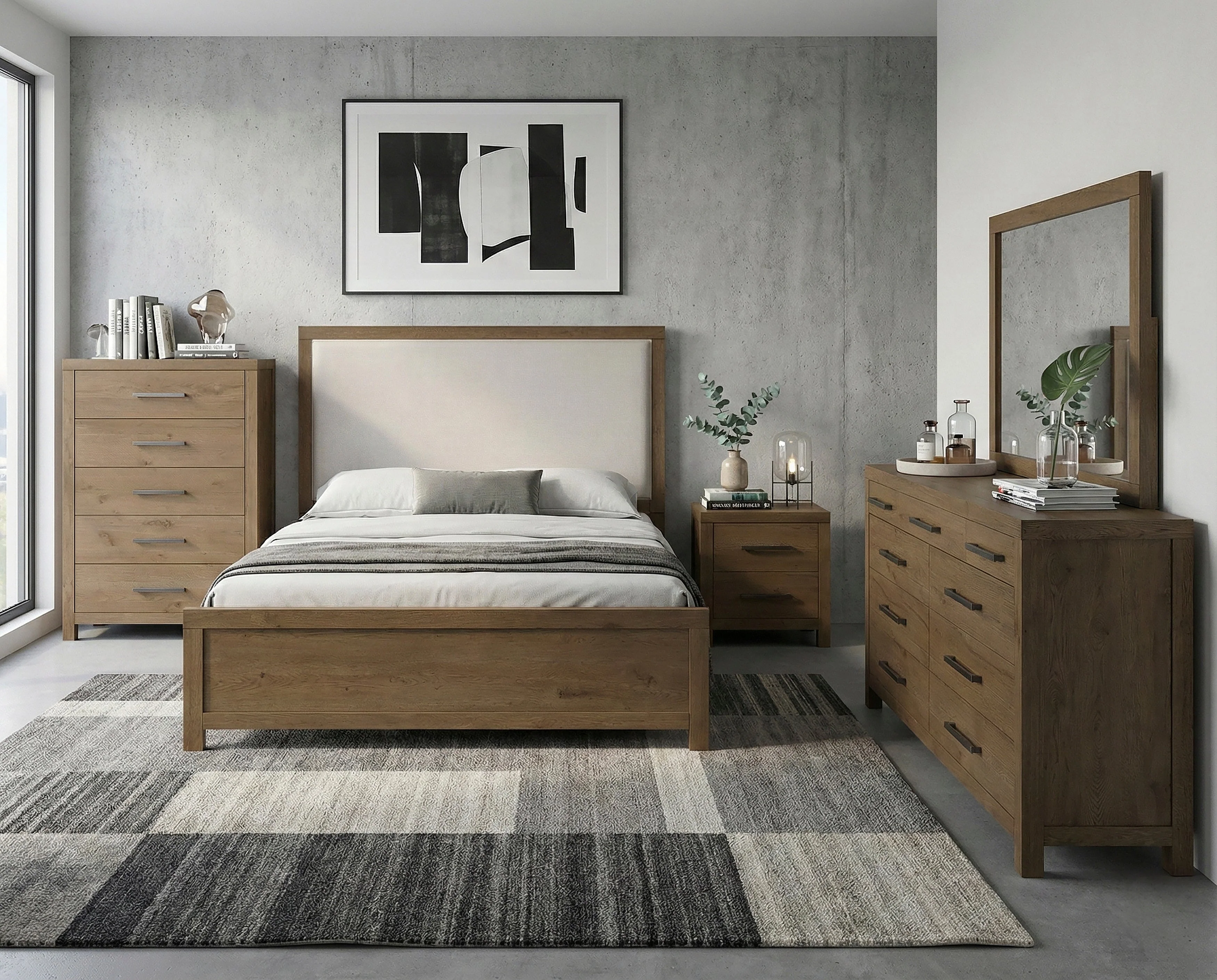 Matisse Brown Queen Panel Bed - Image 27