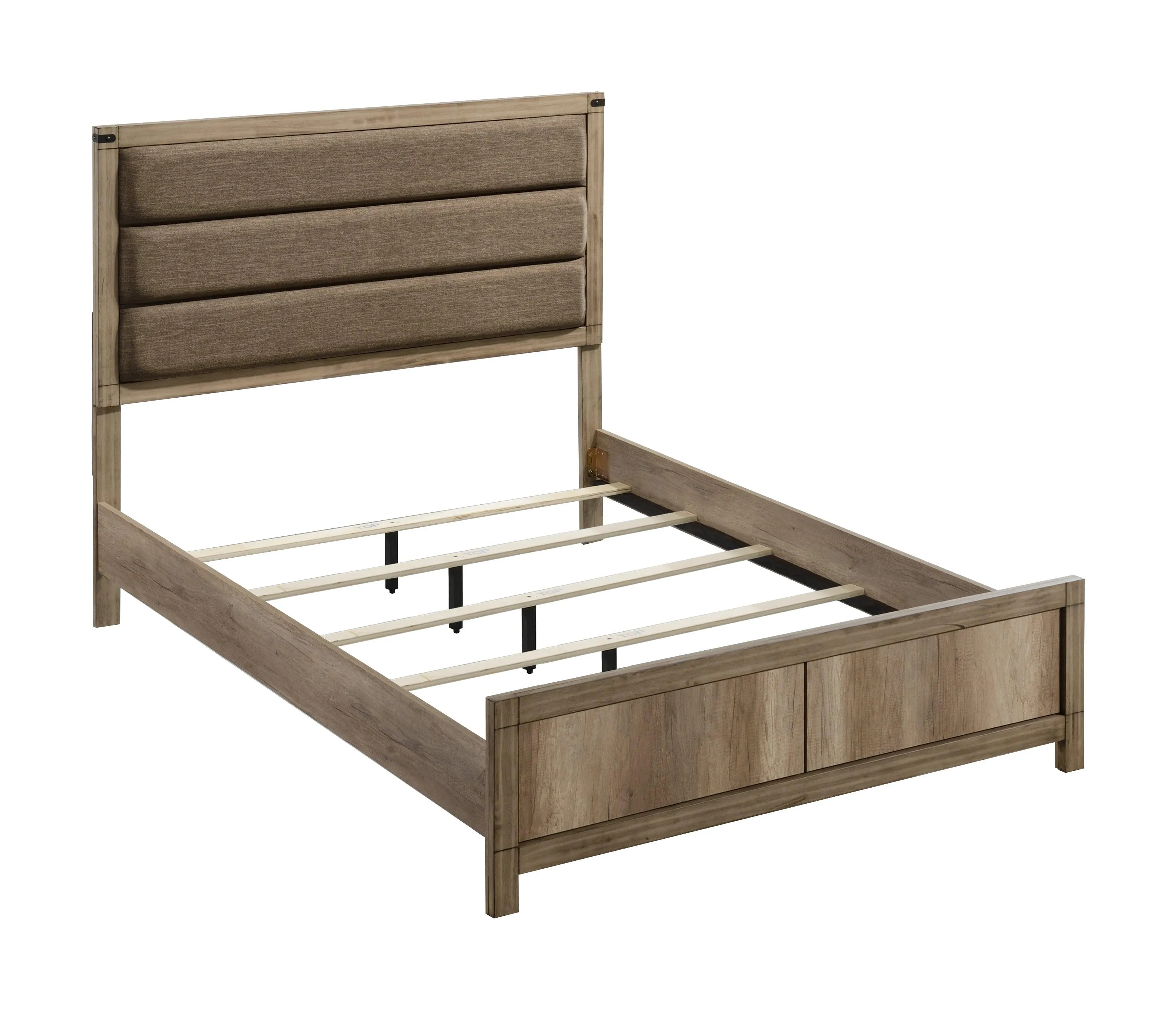 Matteo Melamine Full Upholstered Panel Bed - Image 3