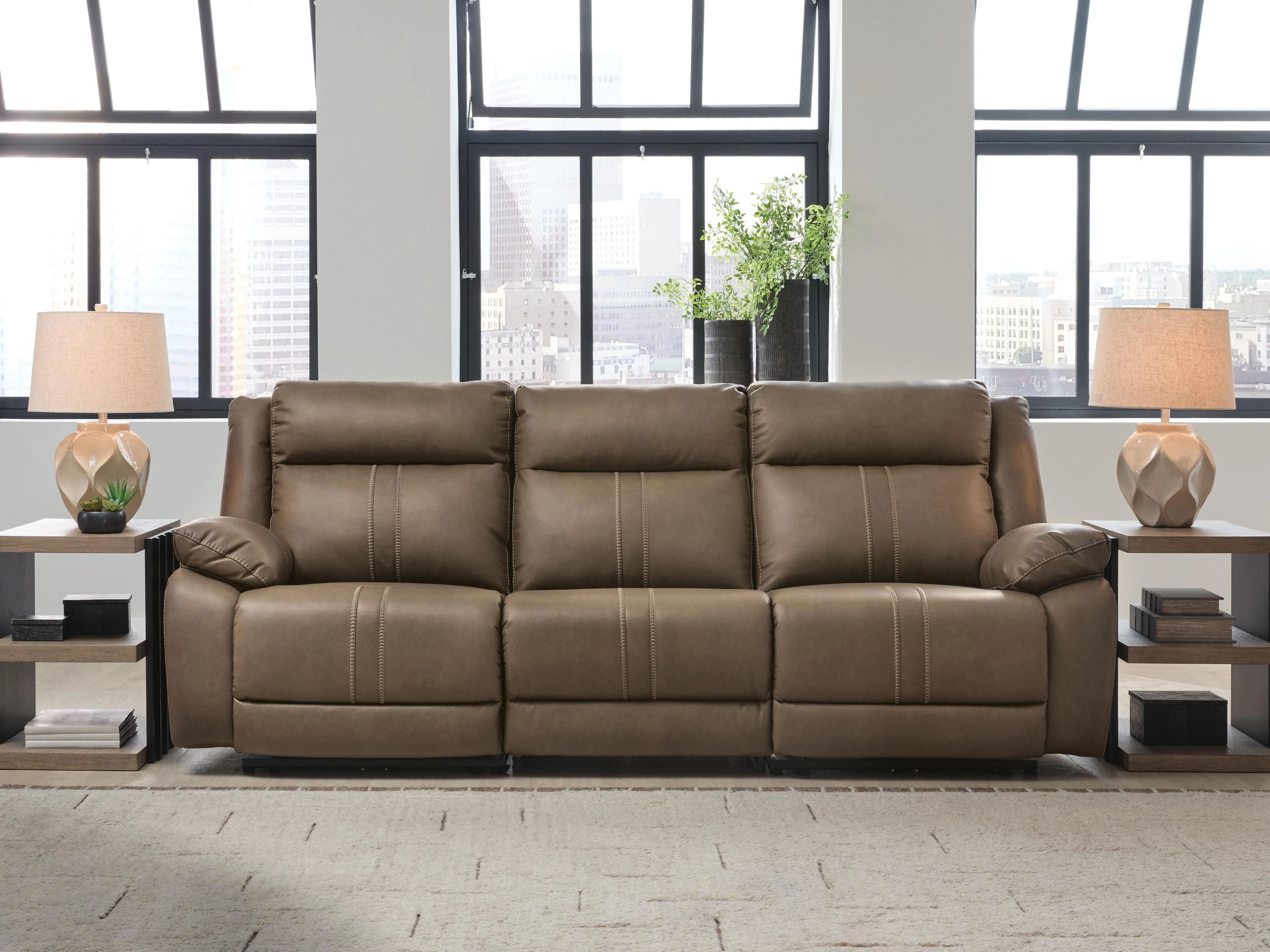 Max-Momentum Biscotti 3-Piece Power Sectional Reclining Sofa - Image 2