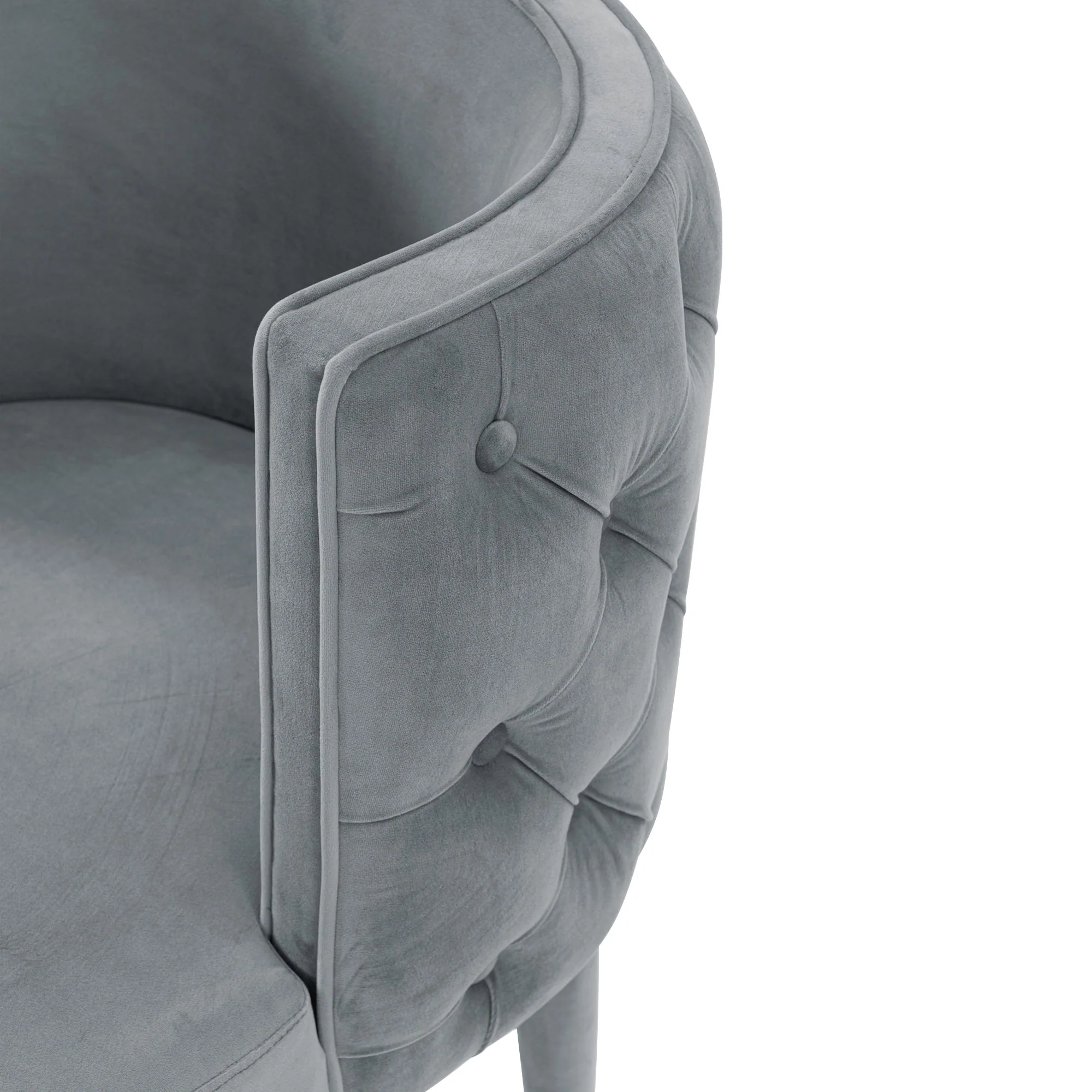Maya Dining Chair in Grey - Image 4