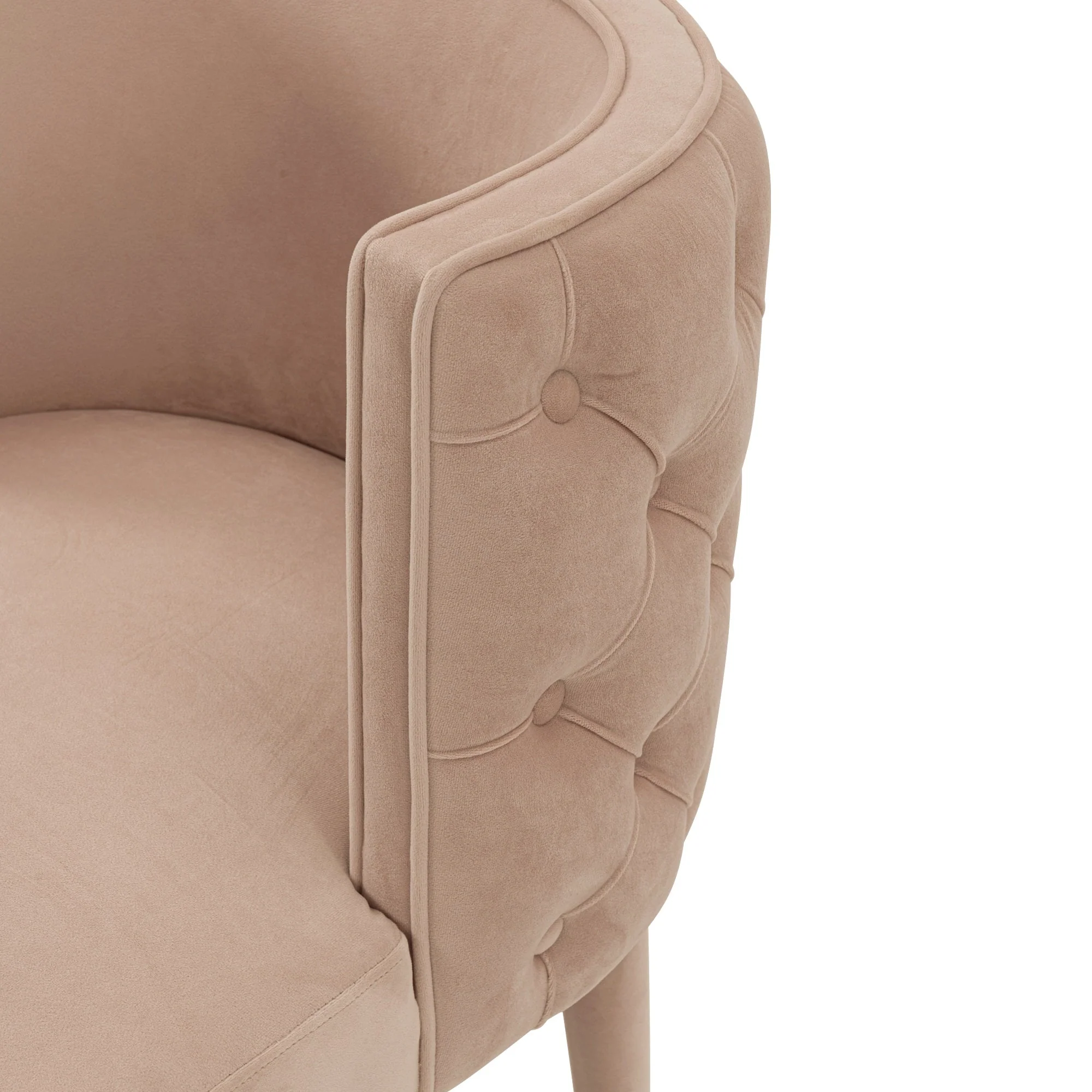 Maya Dining Chair in Nude (set of 2) - Image 4