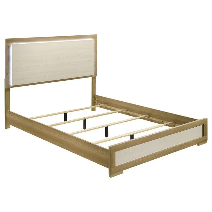 Maya Natural Panel Bedroom Set - Image 3