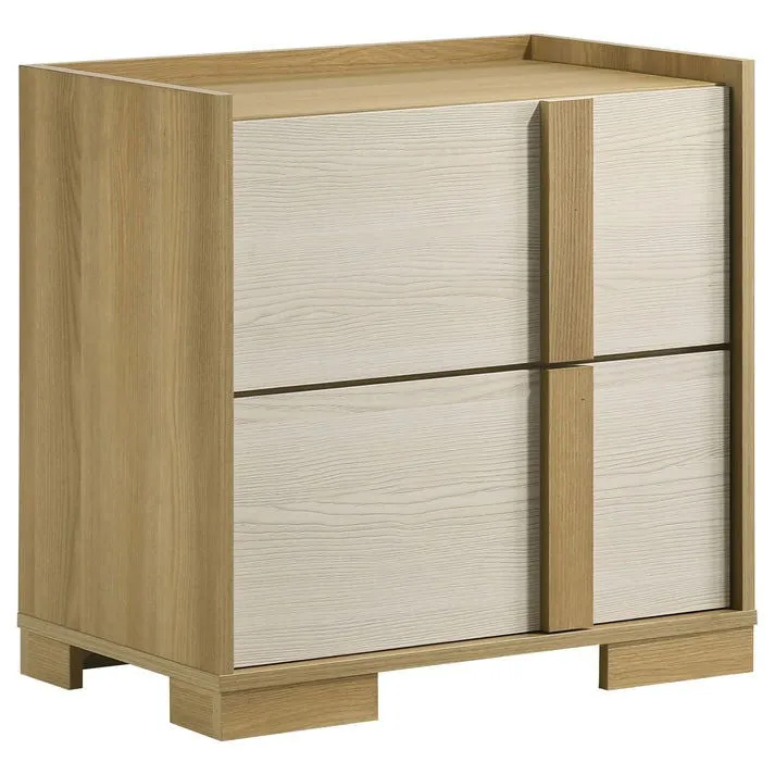 Maya Natural Panel Bedroom Set - Image 5