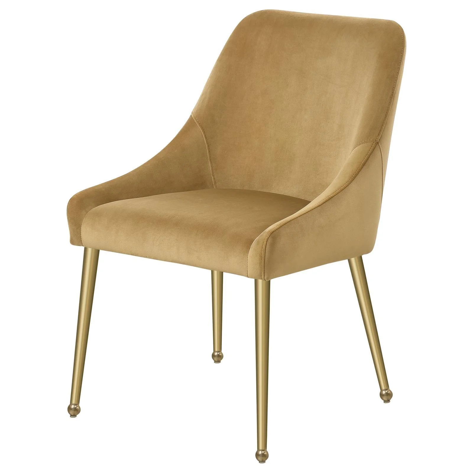 Mayette Parsons Wingback Dining Side Chairs Cognac (Set of 2) - Image 4