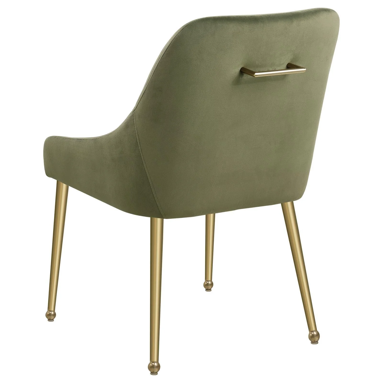 Mayette Parsons Wingback Dining Side Chairs Olive (Set of 2) - Image 6