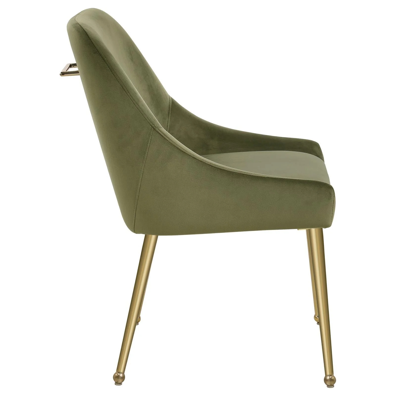 Mayette Parsons Wingback Dining Side Chairs Olive (Set of 2) - Image 8