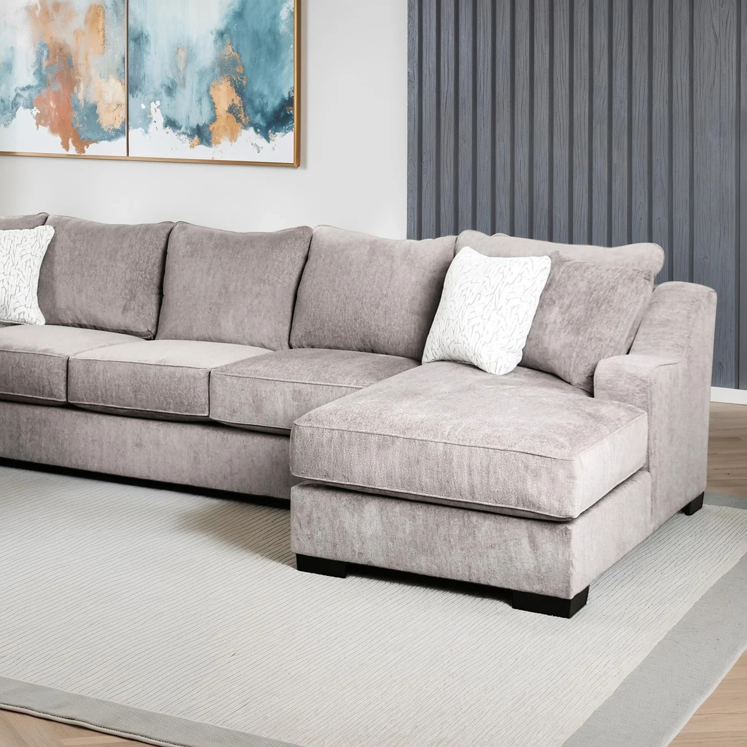 Mayfield Gray Right Arm Facing Sectional - Image 2