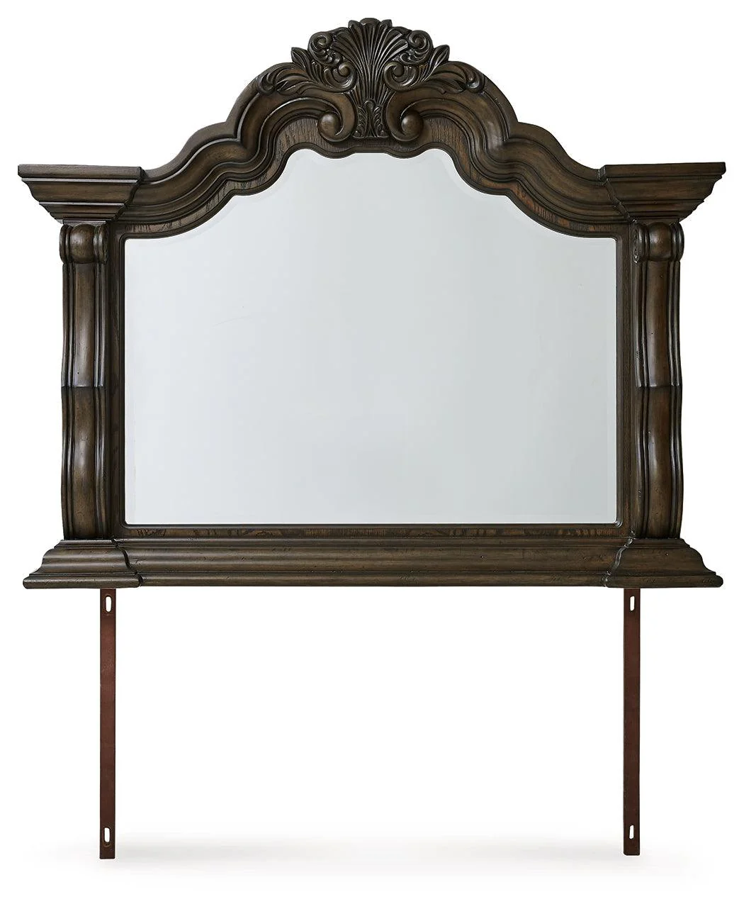 Maylee Dark Brown Bedroom Mirror - Image 2
