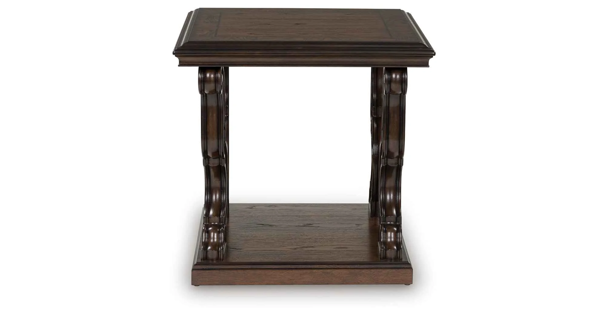 Maylee Dark Brown Coffee Table and 2 End Tables - Image 7