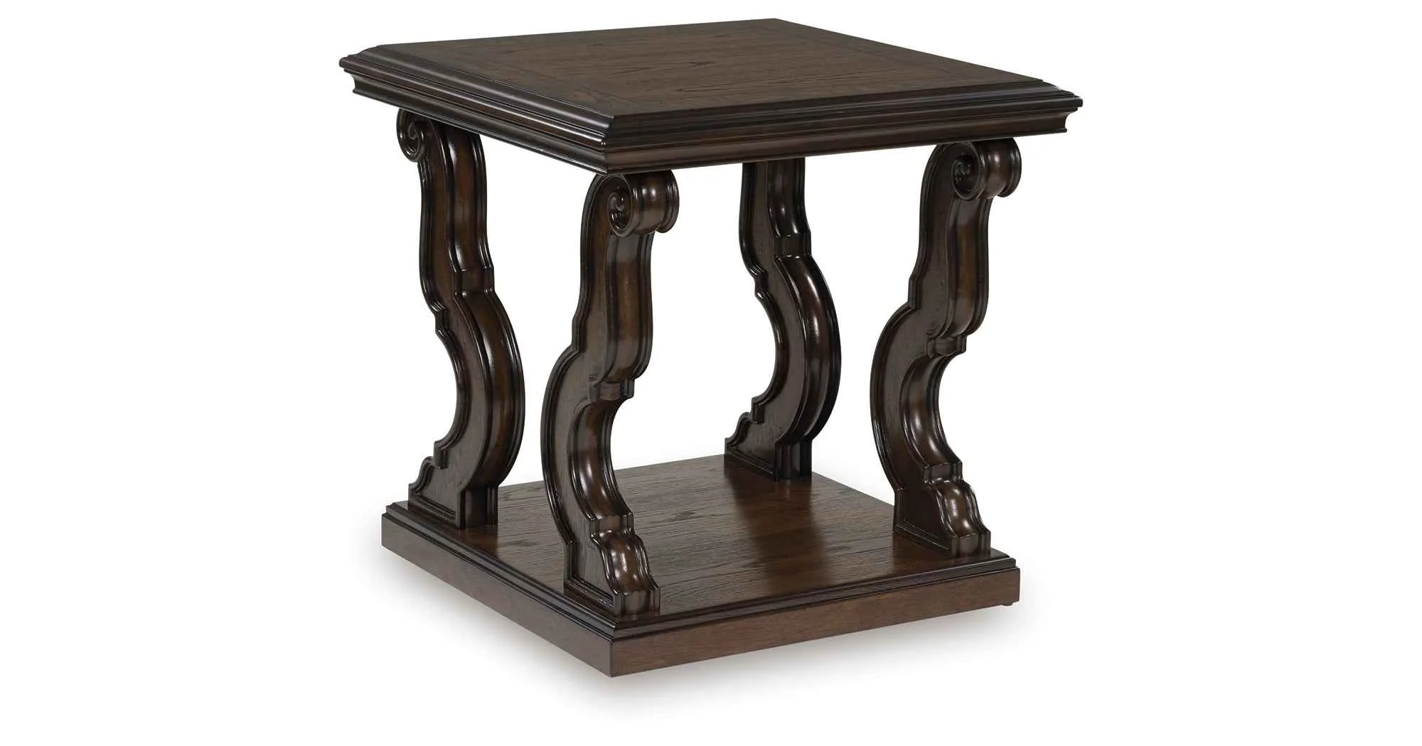 Maylee Dark Brown Coffee Table and 2 End Tables - Image 8