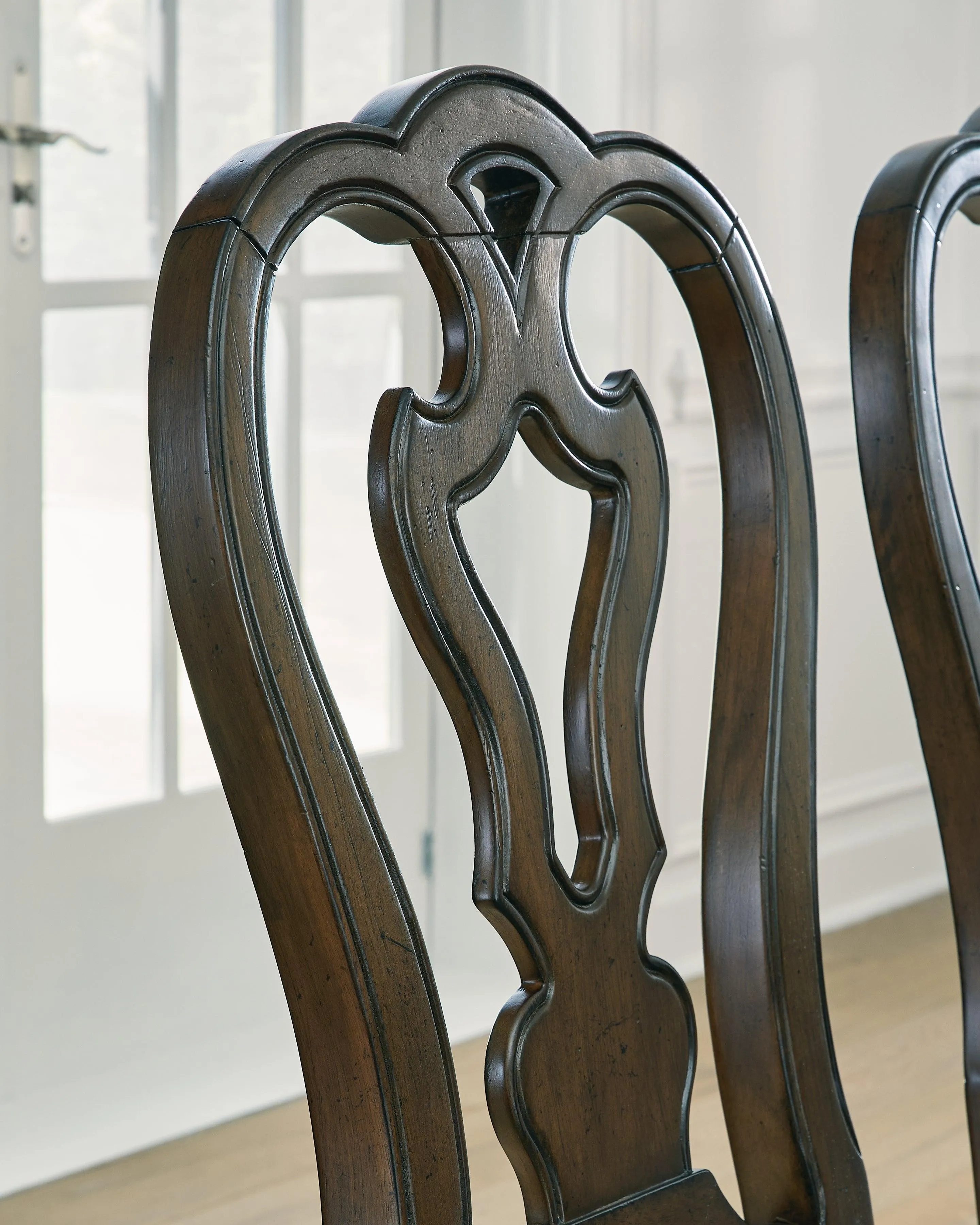 Maylee Dark Brown Dining Chair, Set of 2 - Image 5