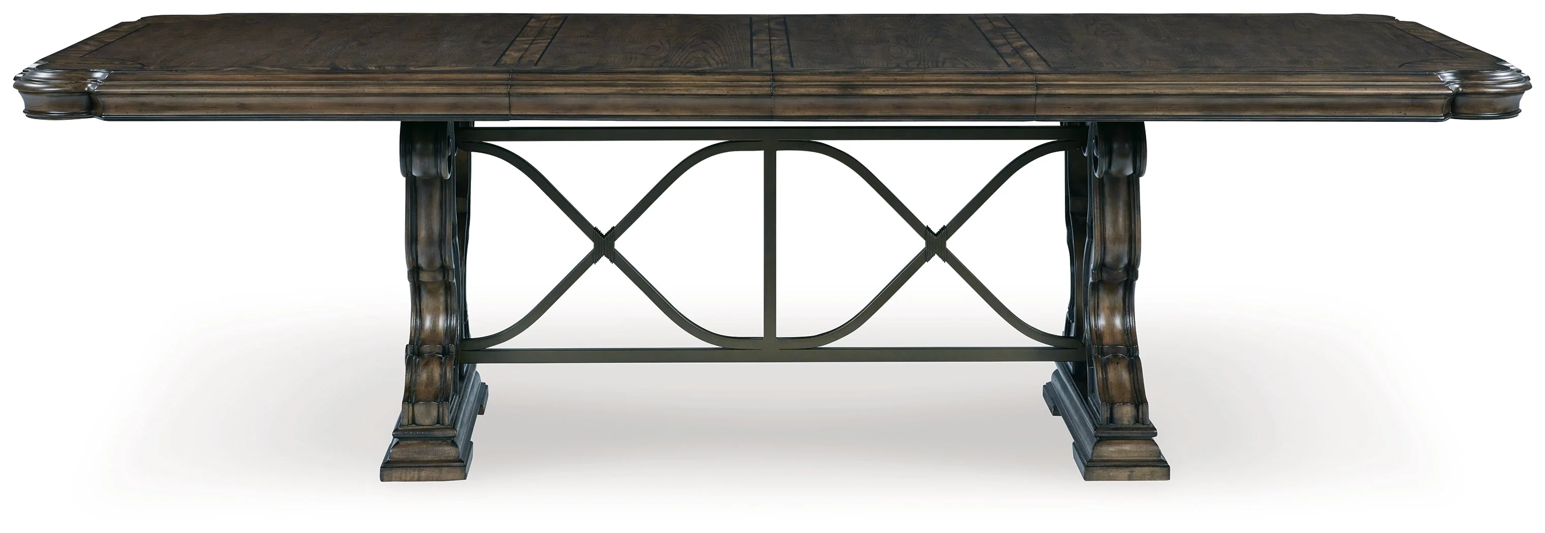 Maylee Dark Brown Dining Table and 4 Chairs and Bench - Image 19
