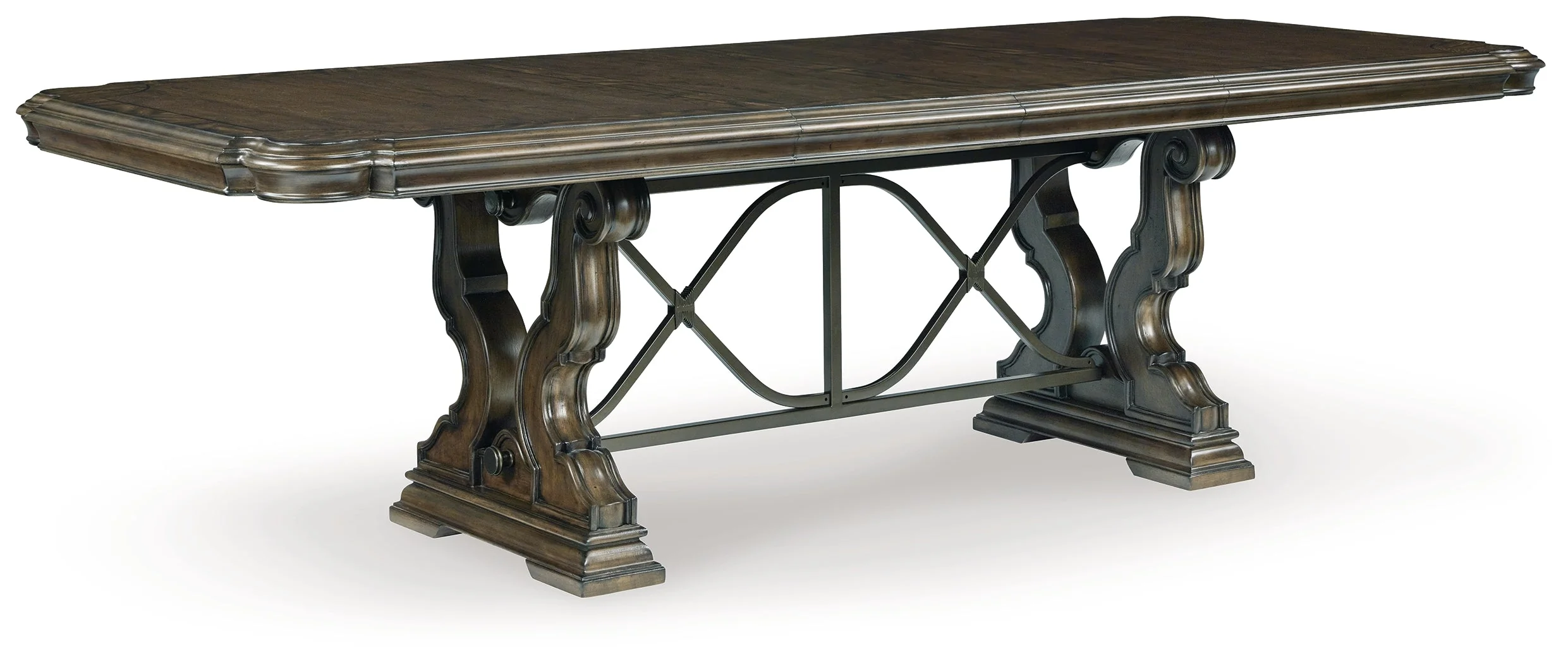 Maylee Dark Brown Dining Table and 4 Chairs and Bench - Image 20