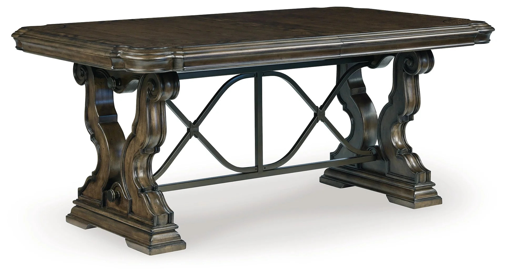 Maylee Dark Brown Dining Table and 4 Chairs and Bench - Image 21
