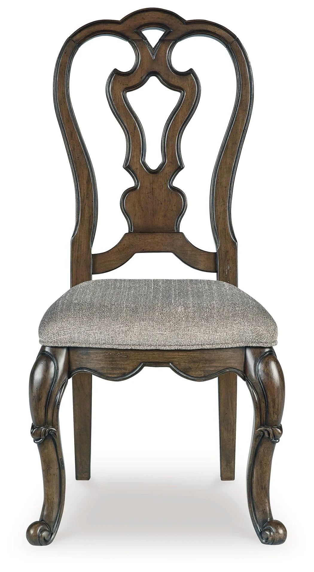 Maylee Dark Brown Dining Table and 4 Chairs - Image 2