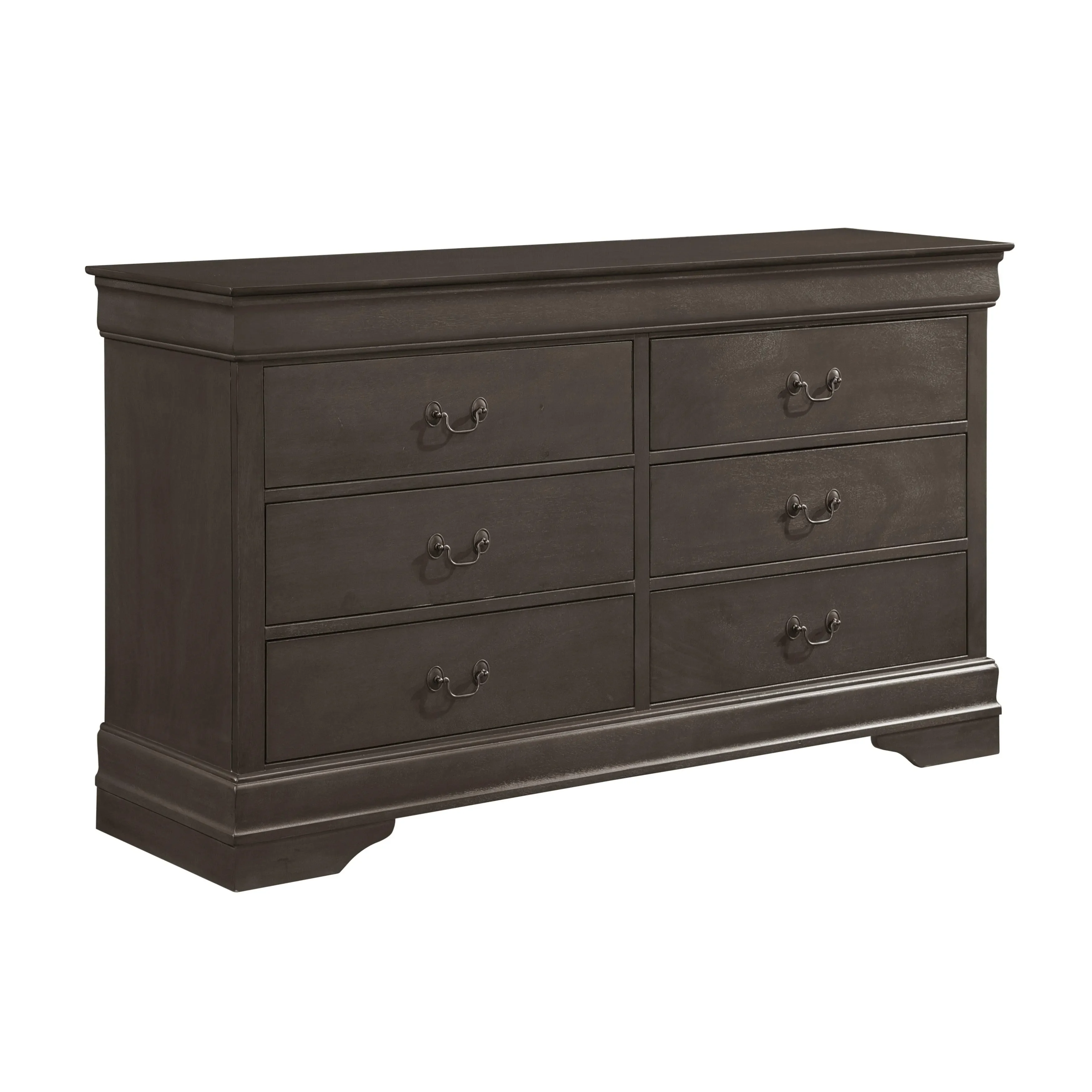 Mayville Stained Gray Sleigh Bedroom Set - Image 3