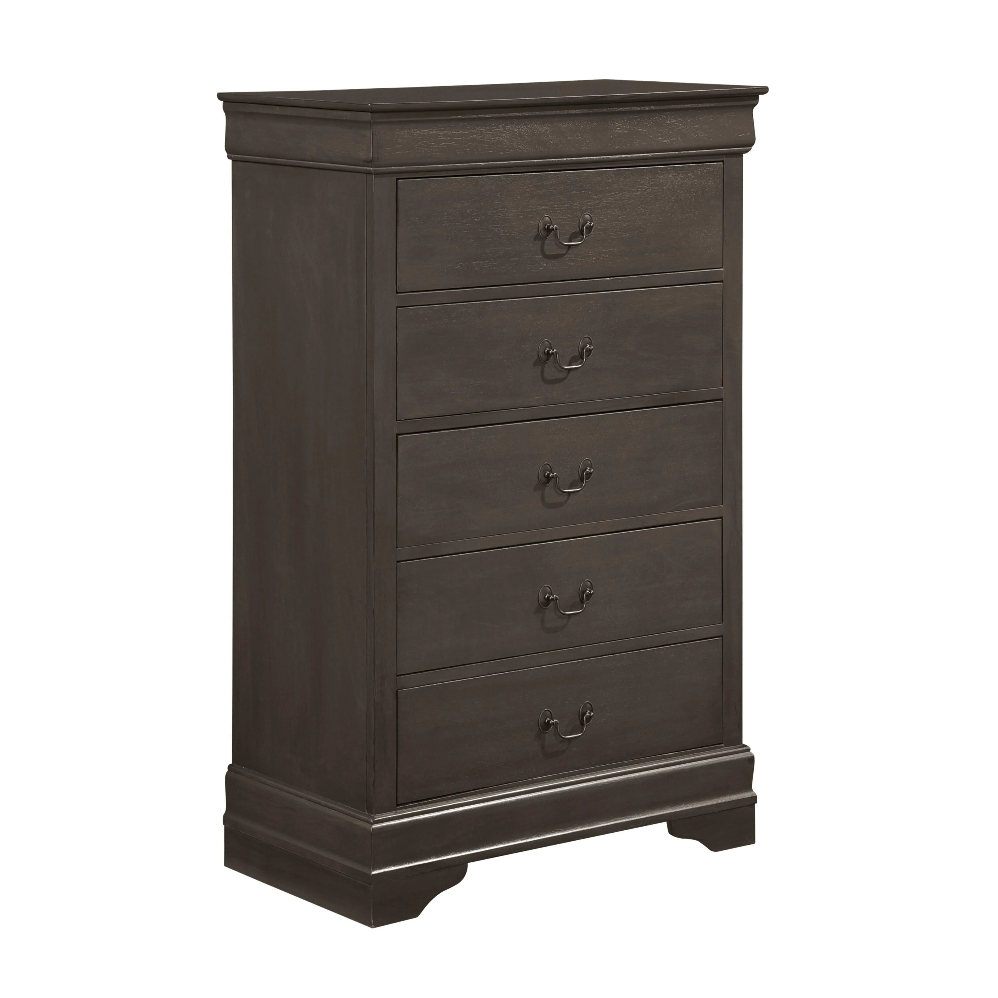 Mayville Stained Gray Sleigh Bedroom Set - Image 7