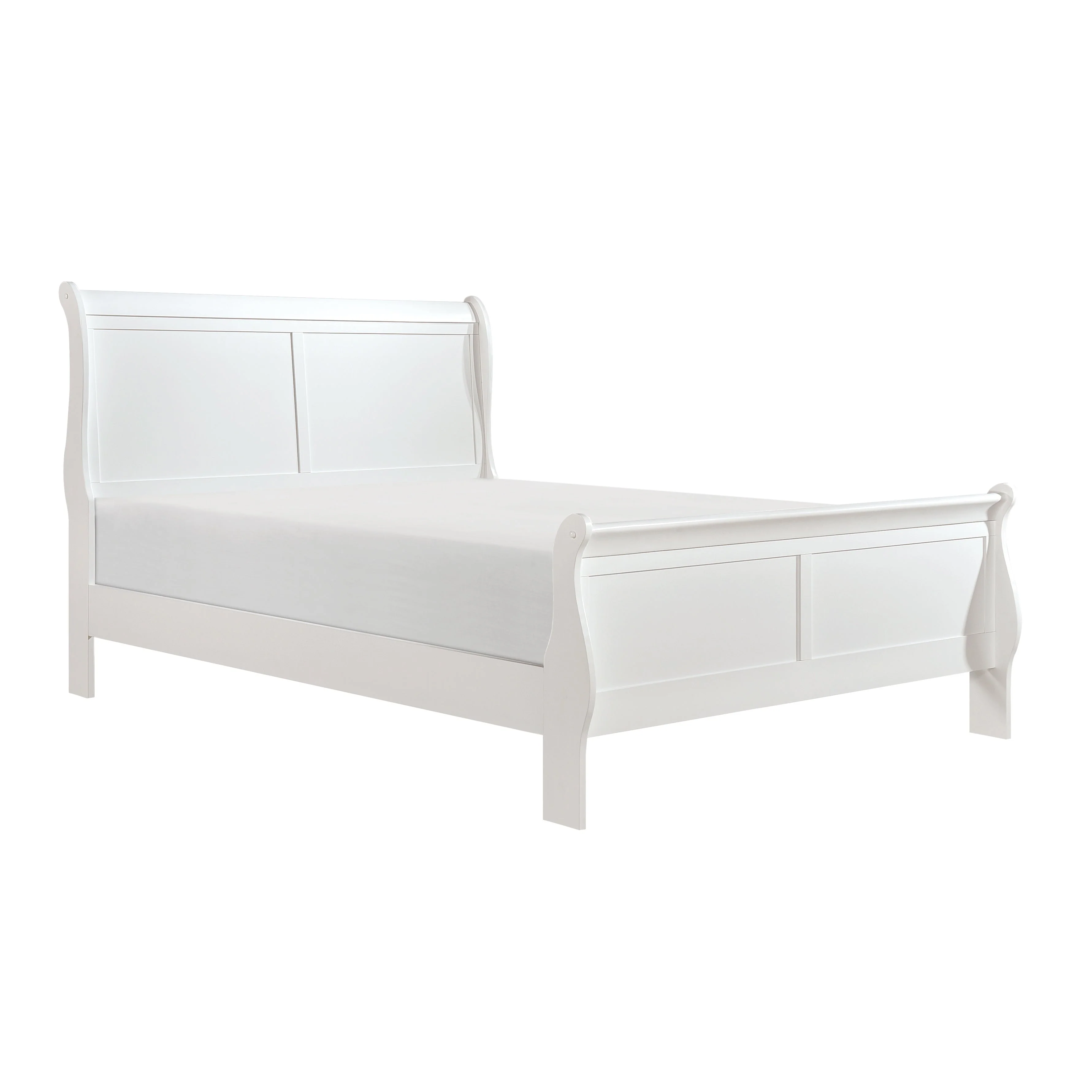 Mayville White California King Sleigh Bed - Image 2