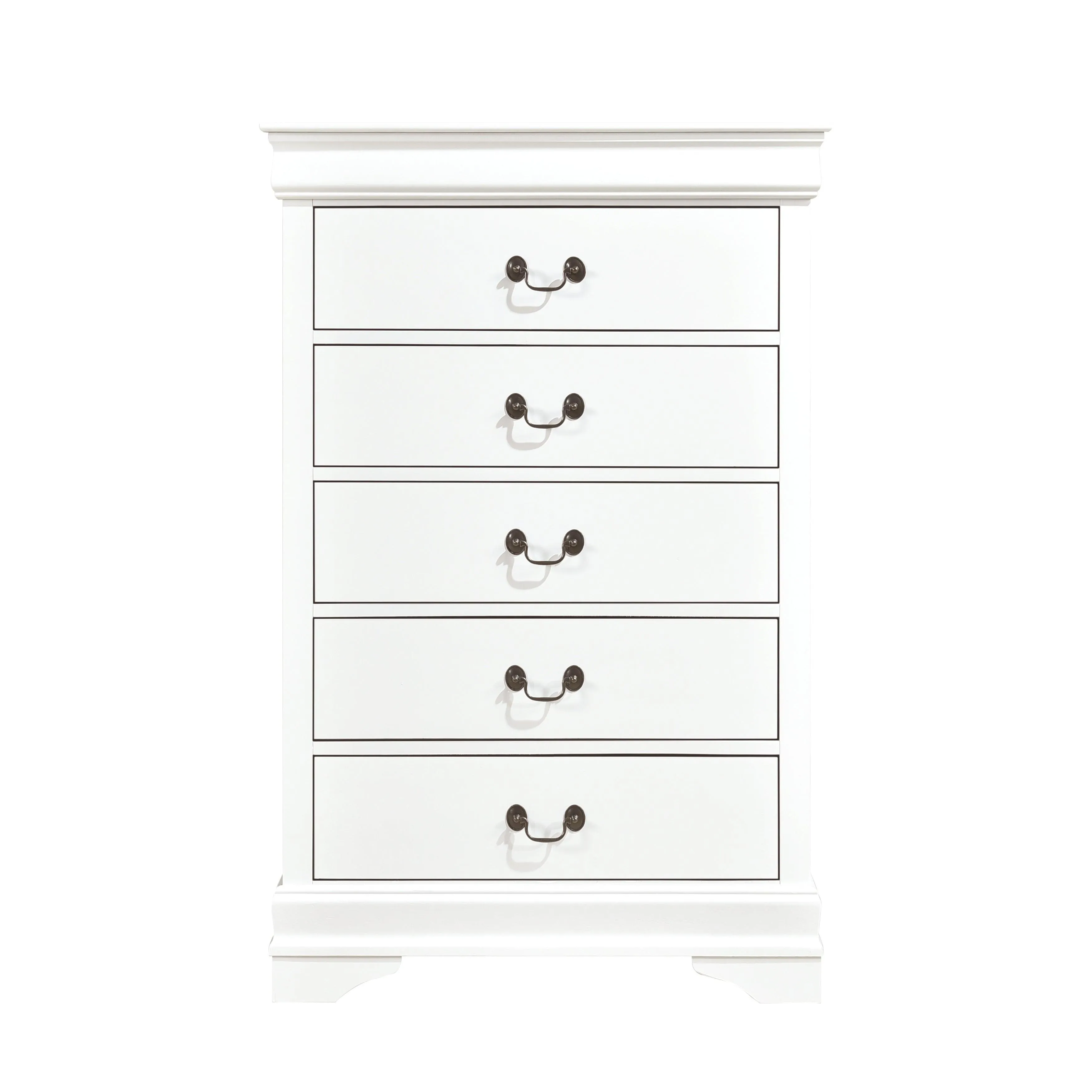 Mayville White Sleigh Bedroom Set - Image 12