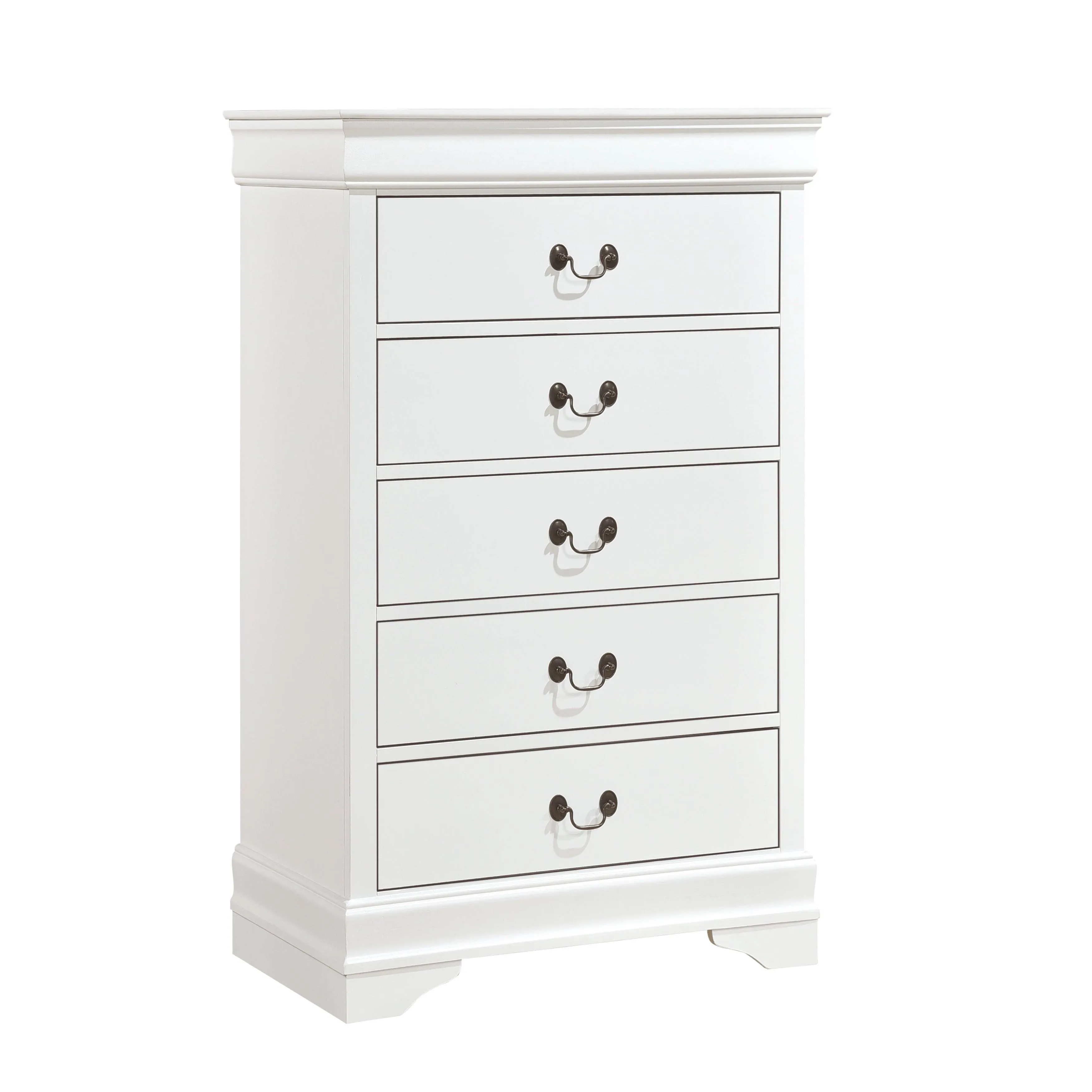 Mayville White Sleigh Bedroom Set - Image 13