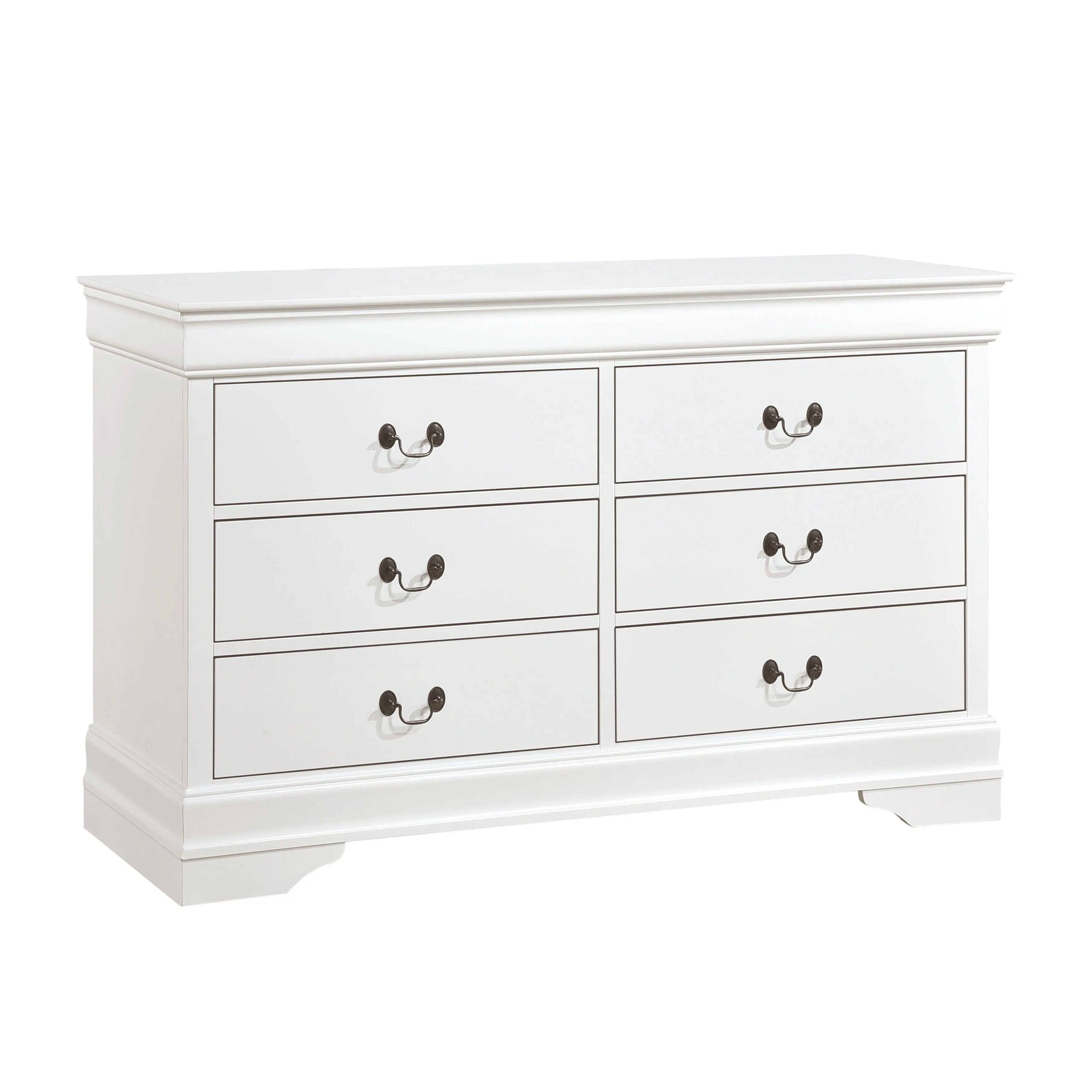 Mayville White Sleigh Bedroom Set - Image 8
