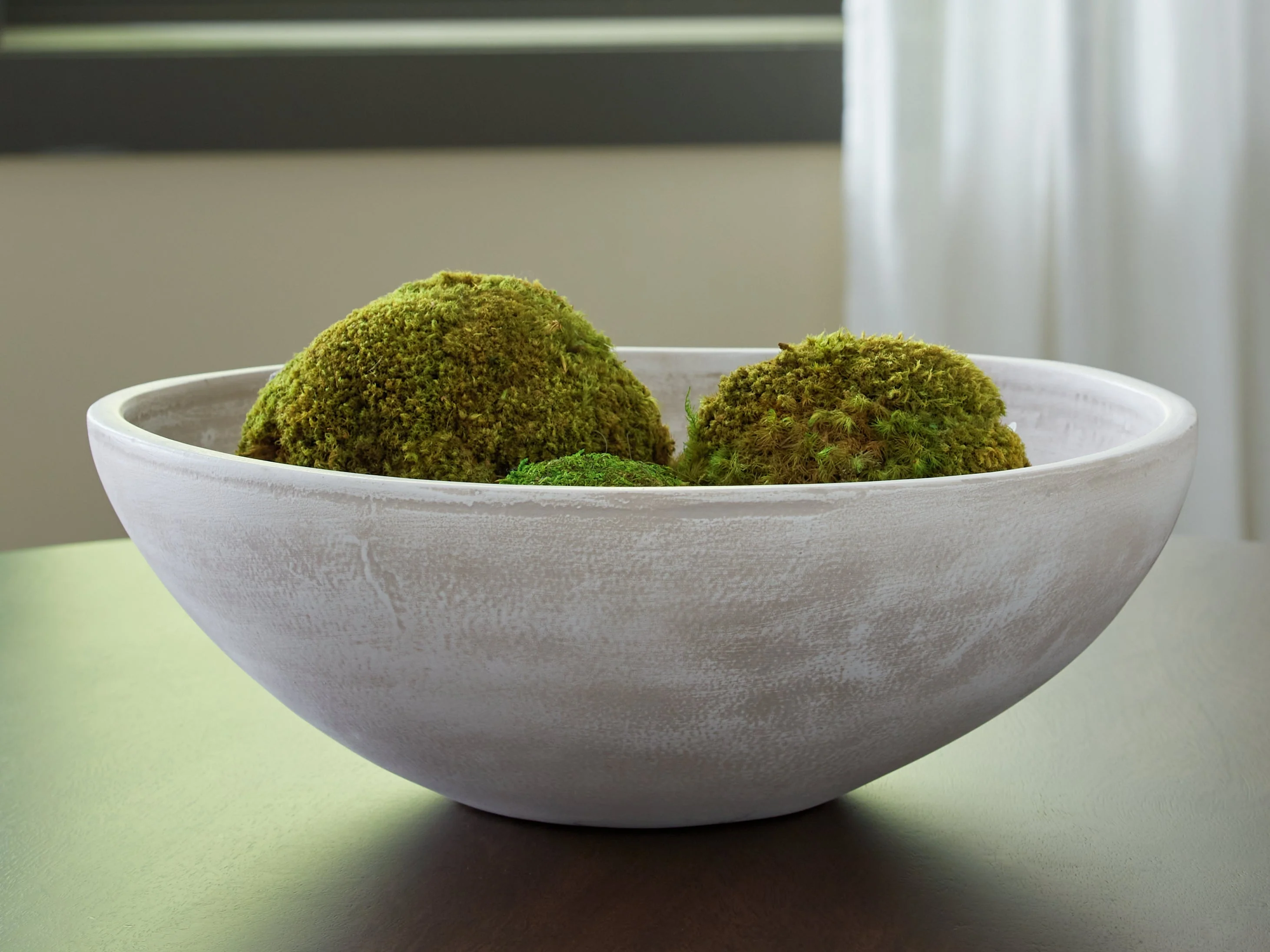 Meadie Distressed White Bowl - Image 5