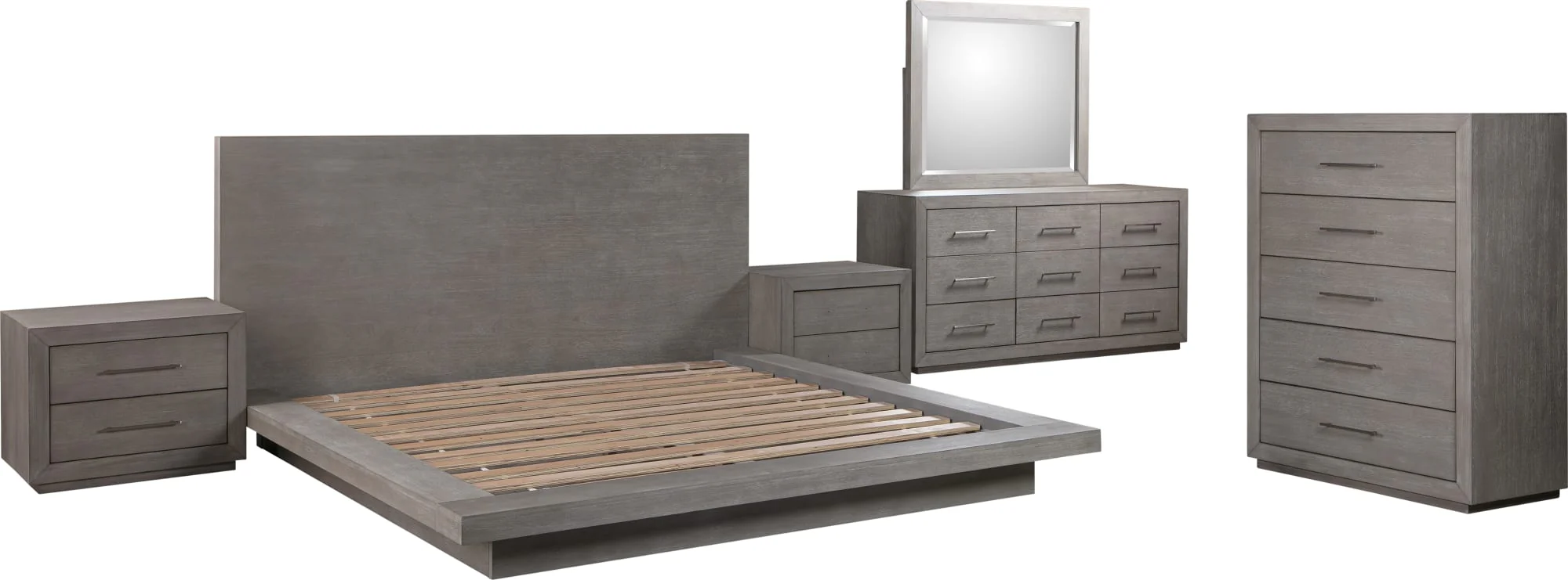 Melbourne Mineral California King Panel Bed - Image 10
