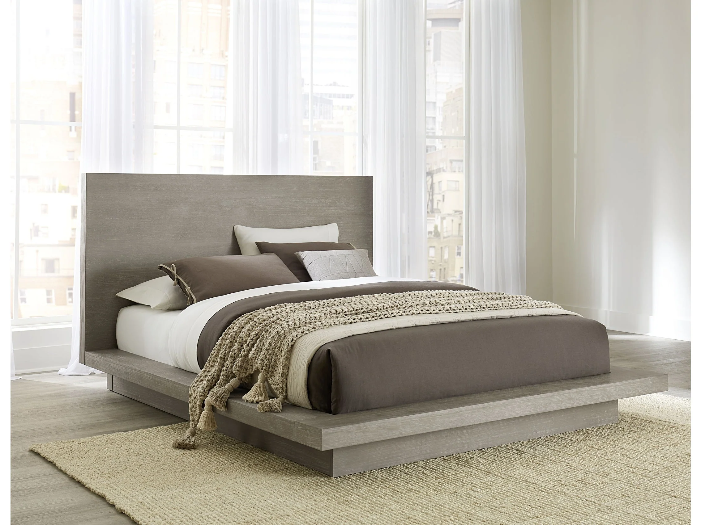 Melbourne Mineral King Panel Bed