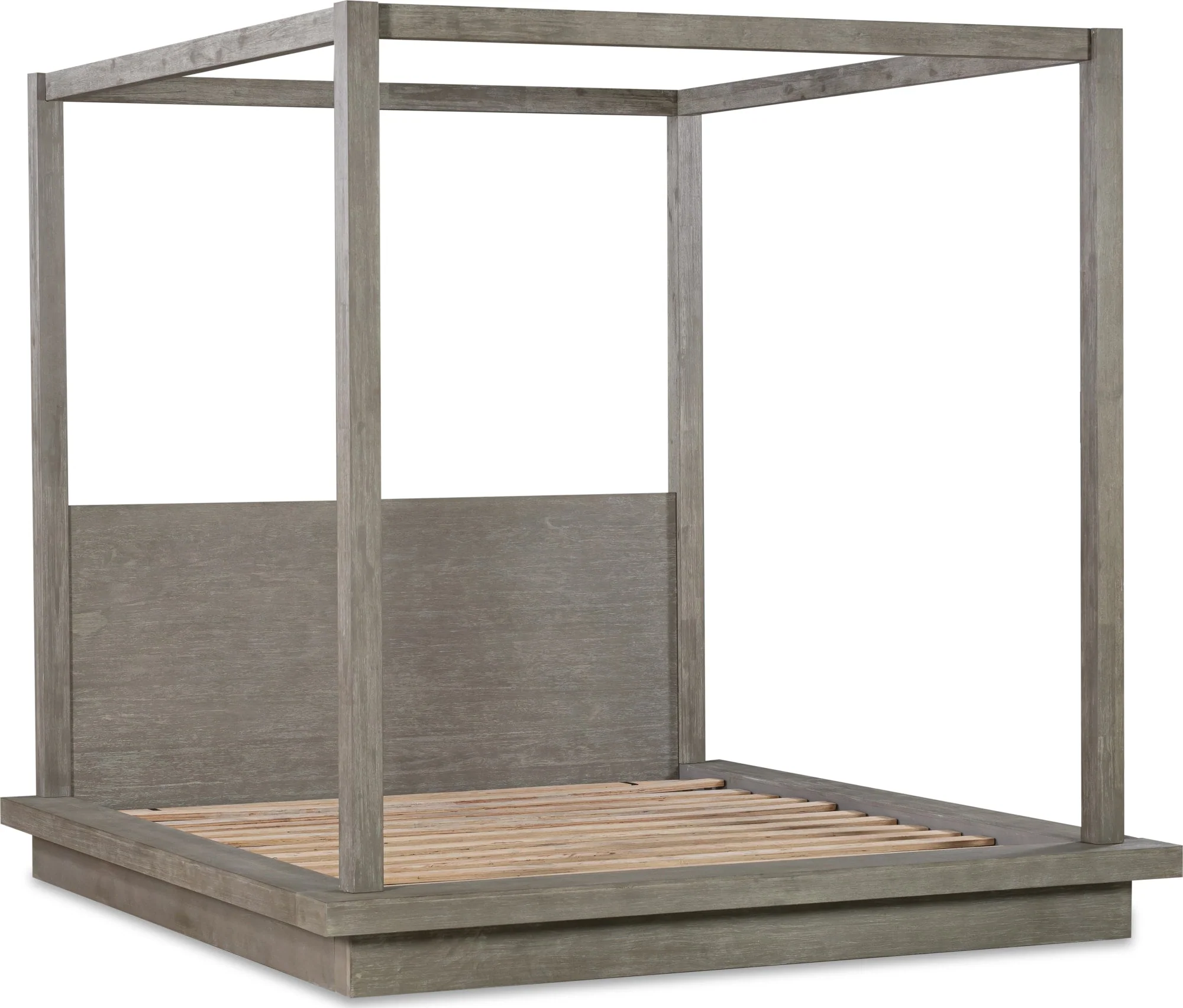 Melbourne Mineral Queen Canopy Bed - Image 3