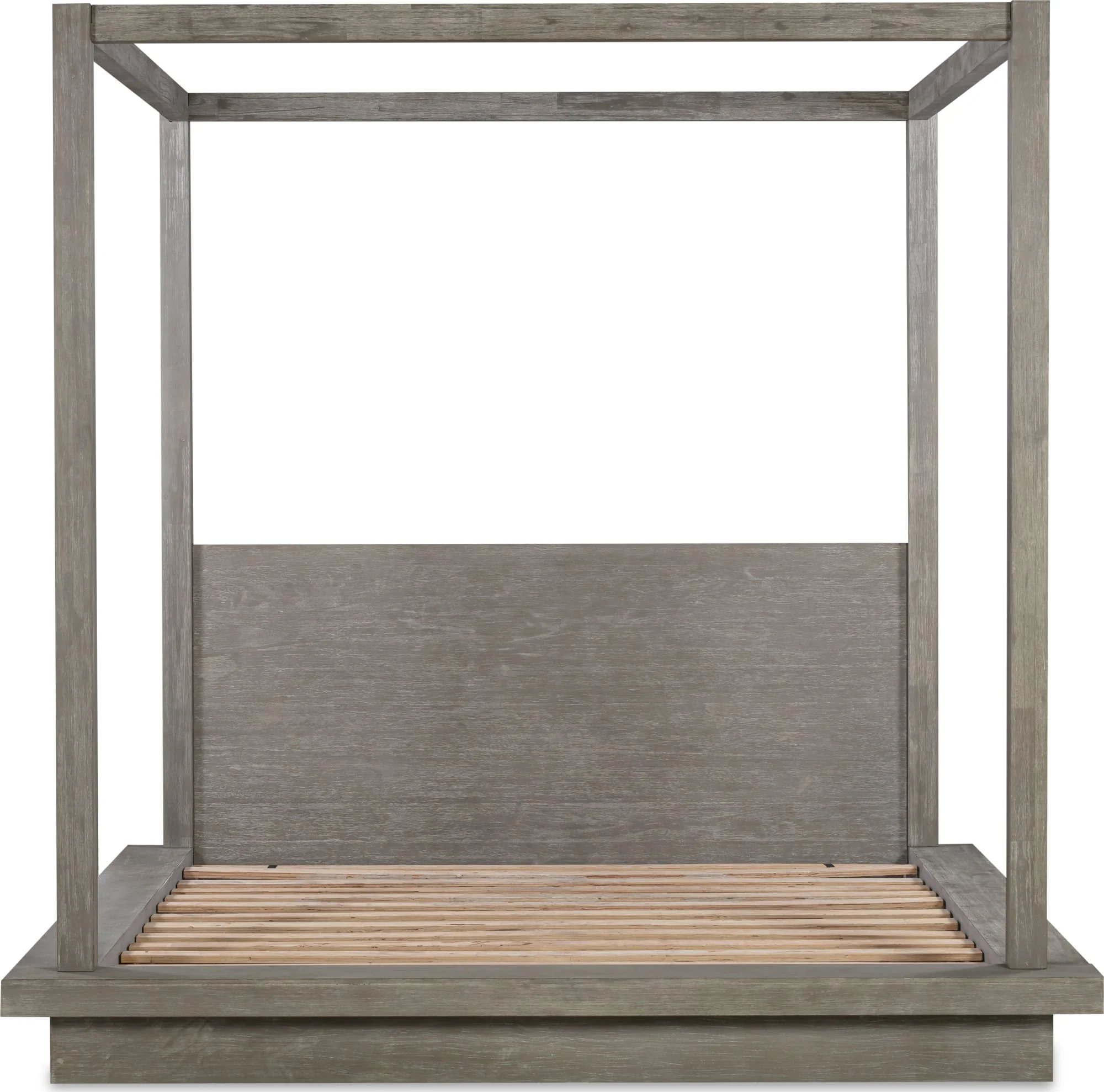 Melbourne Mineral Queen Canopy Bed - Image 6