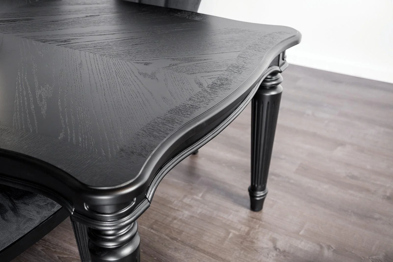 Melodi Parc Black Dining Table - Image 3