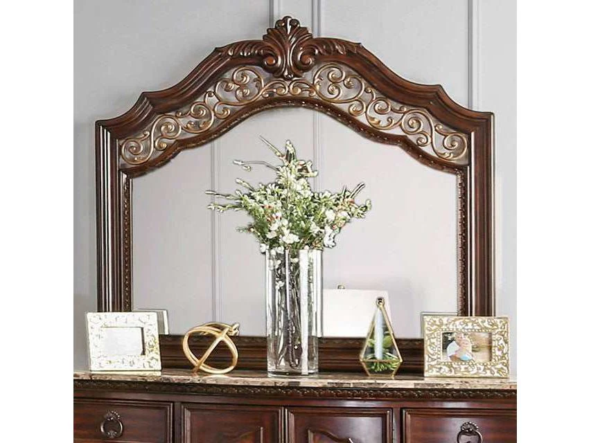 Menodora Brown Cherry Mirror