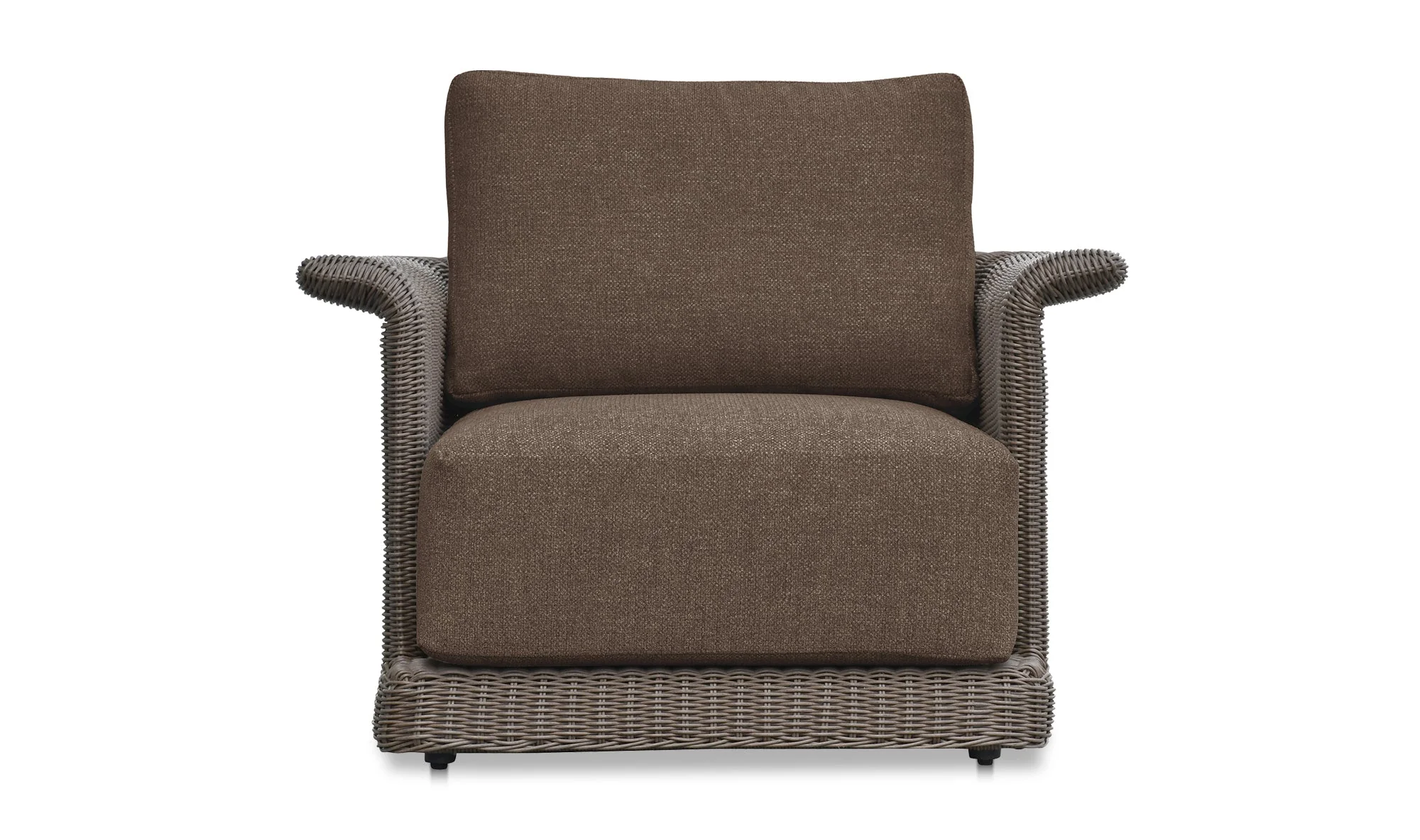 Meredith Outdoor Accent Chair Brown - Image 2