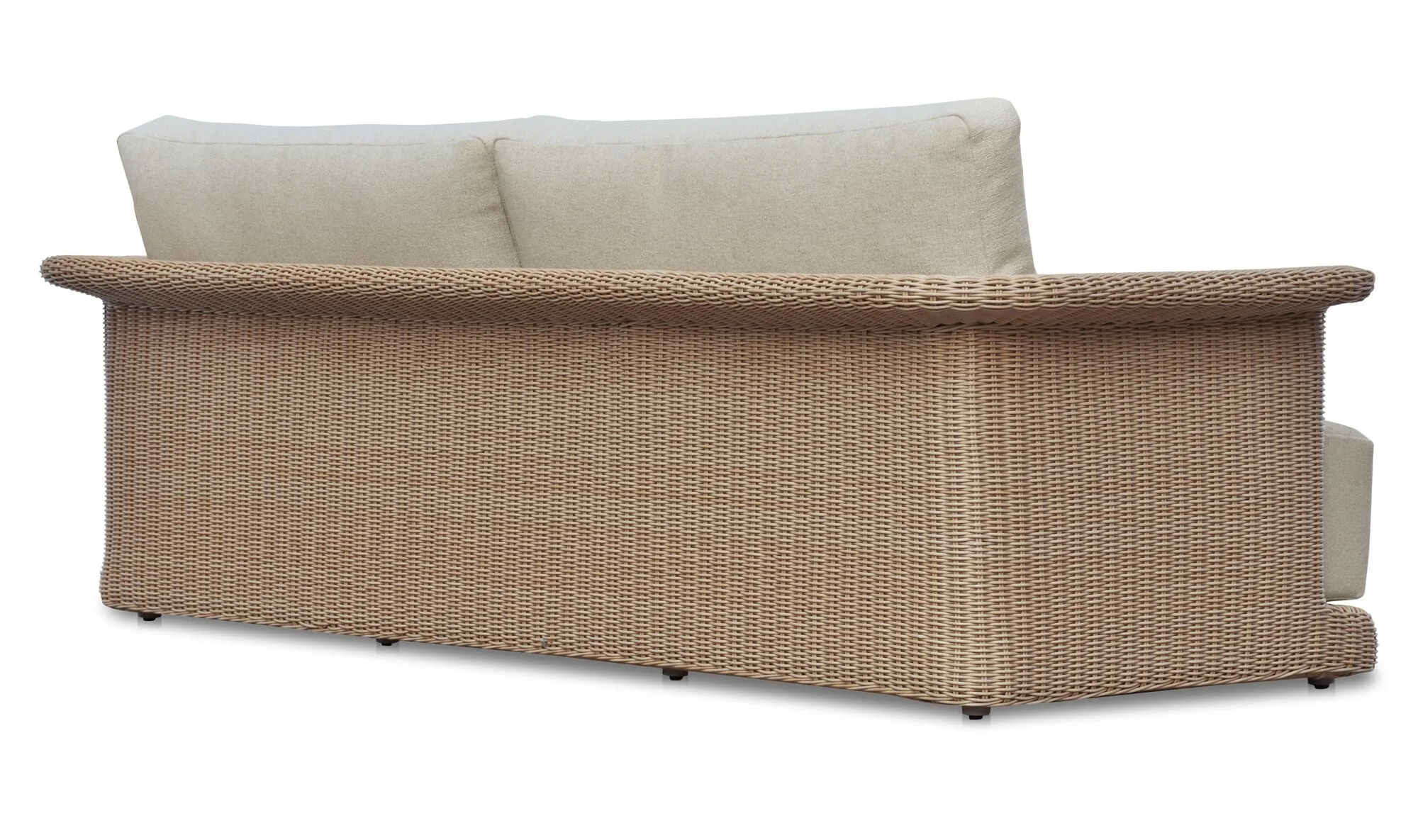 Meredith Outdoor Sofa Beige - Image 4