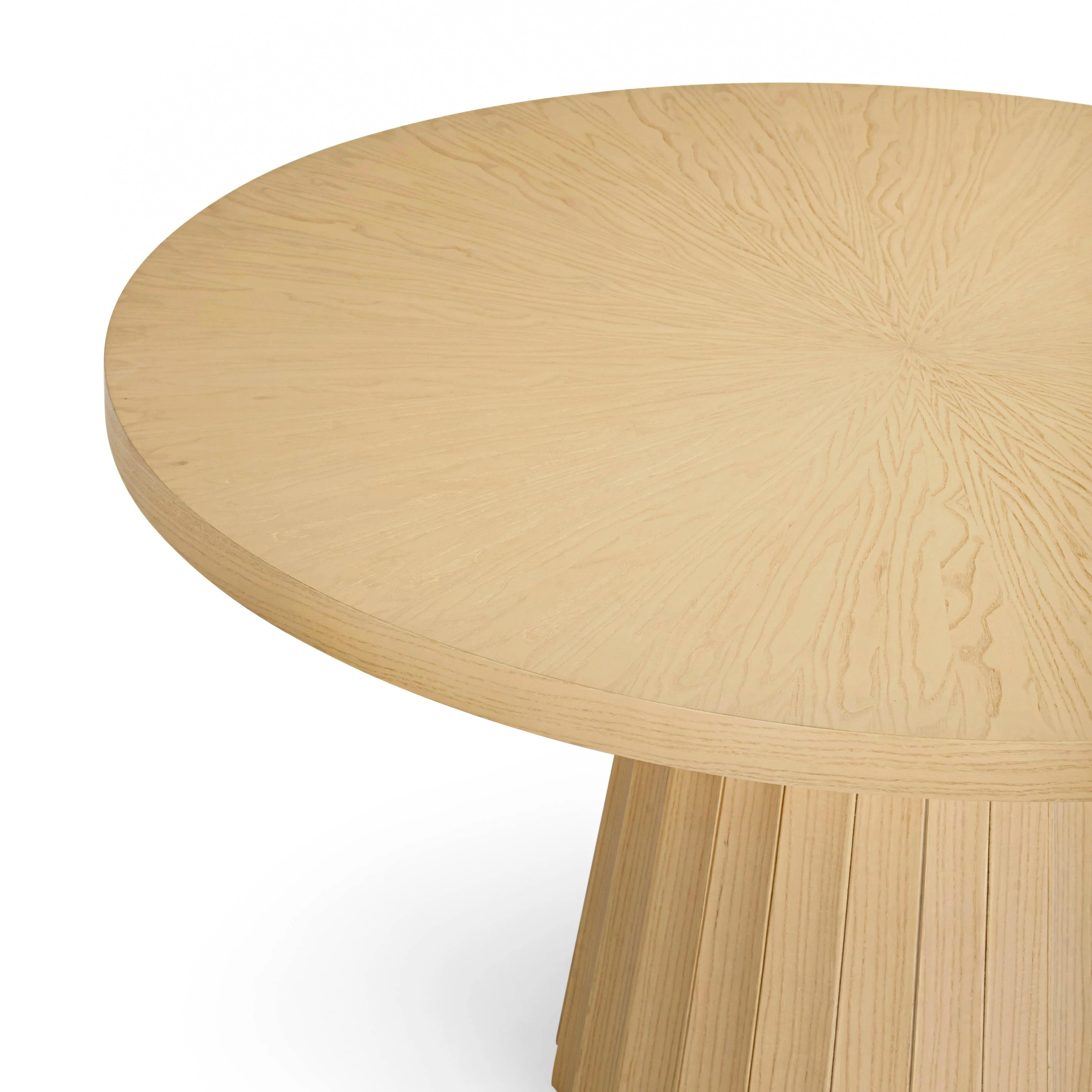 Meri Natural Round Dining Table - Image 9
